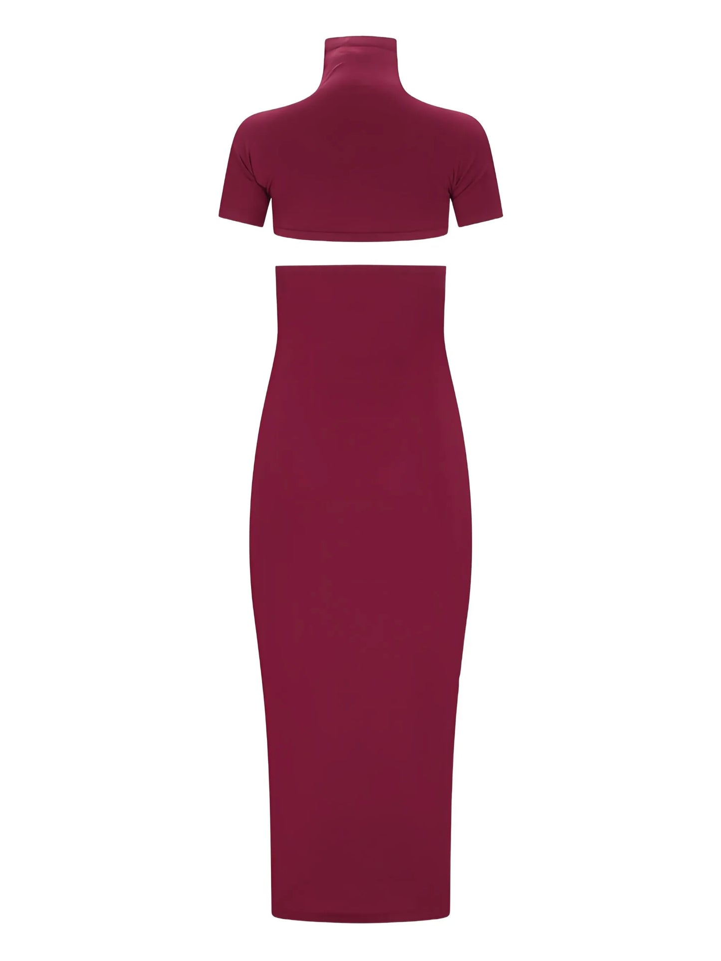 cut-out maxi dress