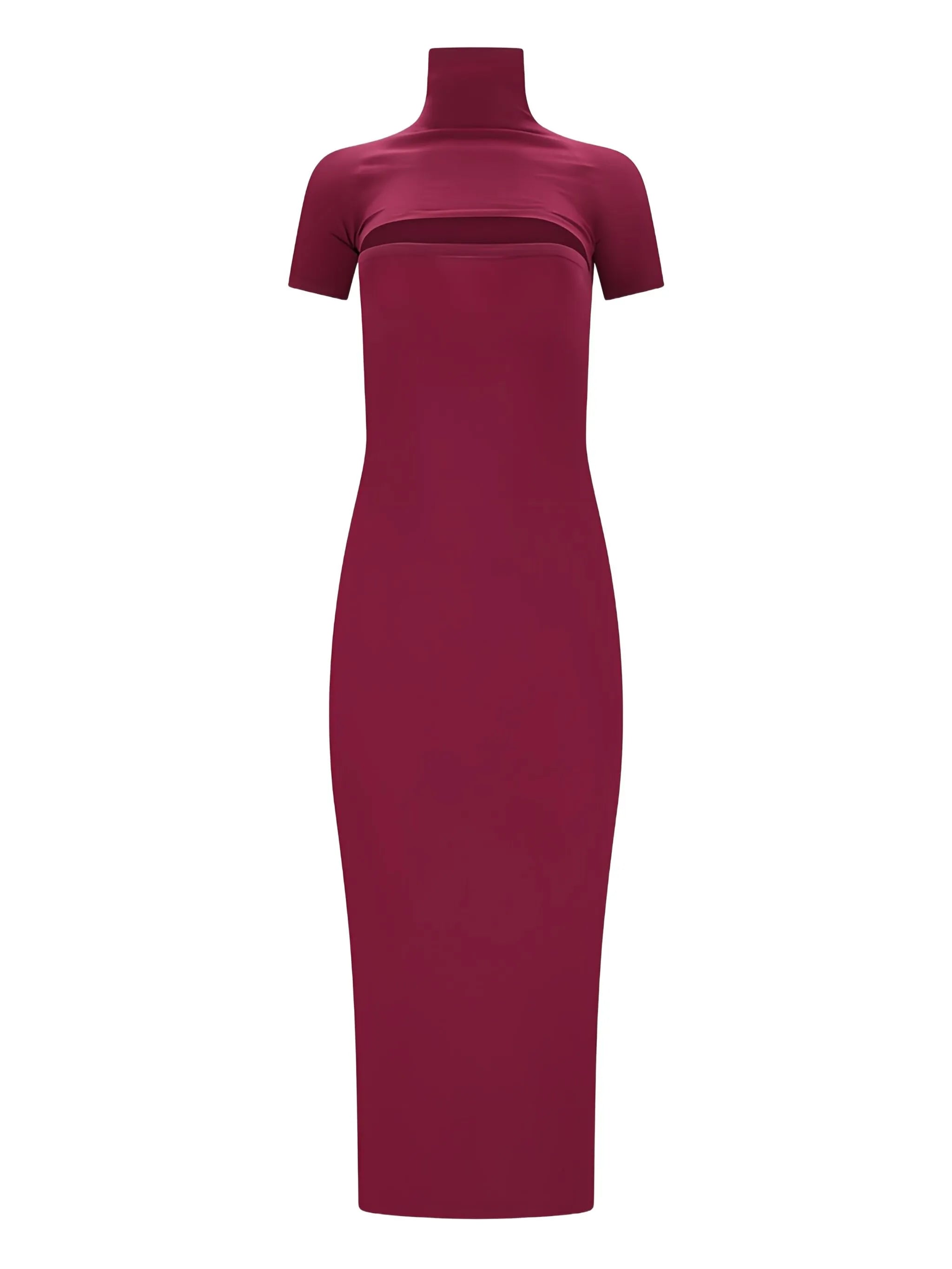 cut-out maxi dress