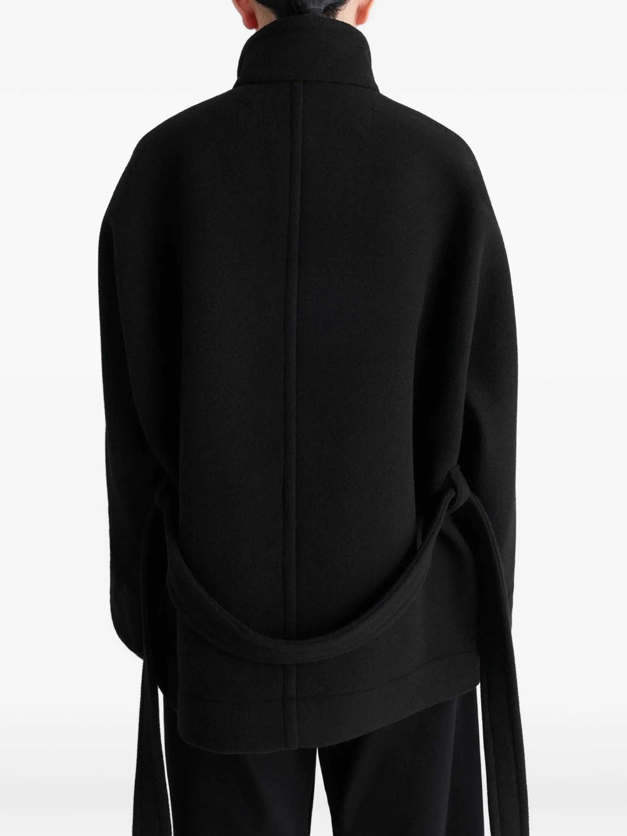short duffle coat in wool