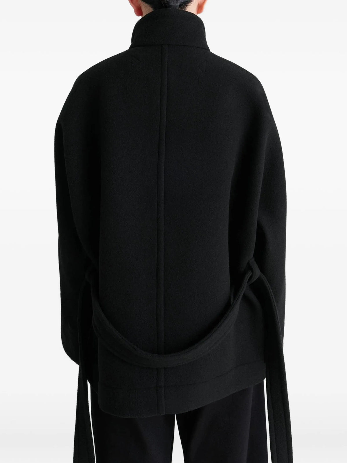 short duffle coat in wool