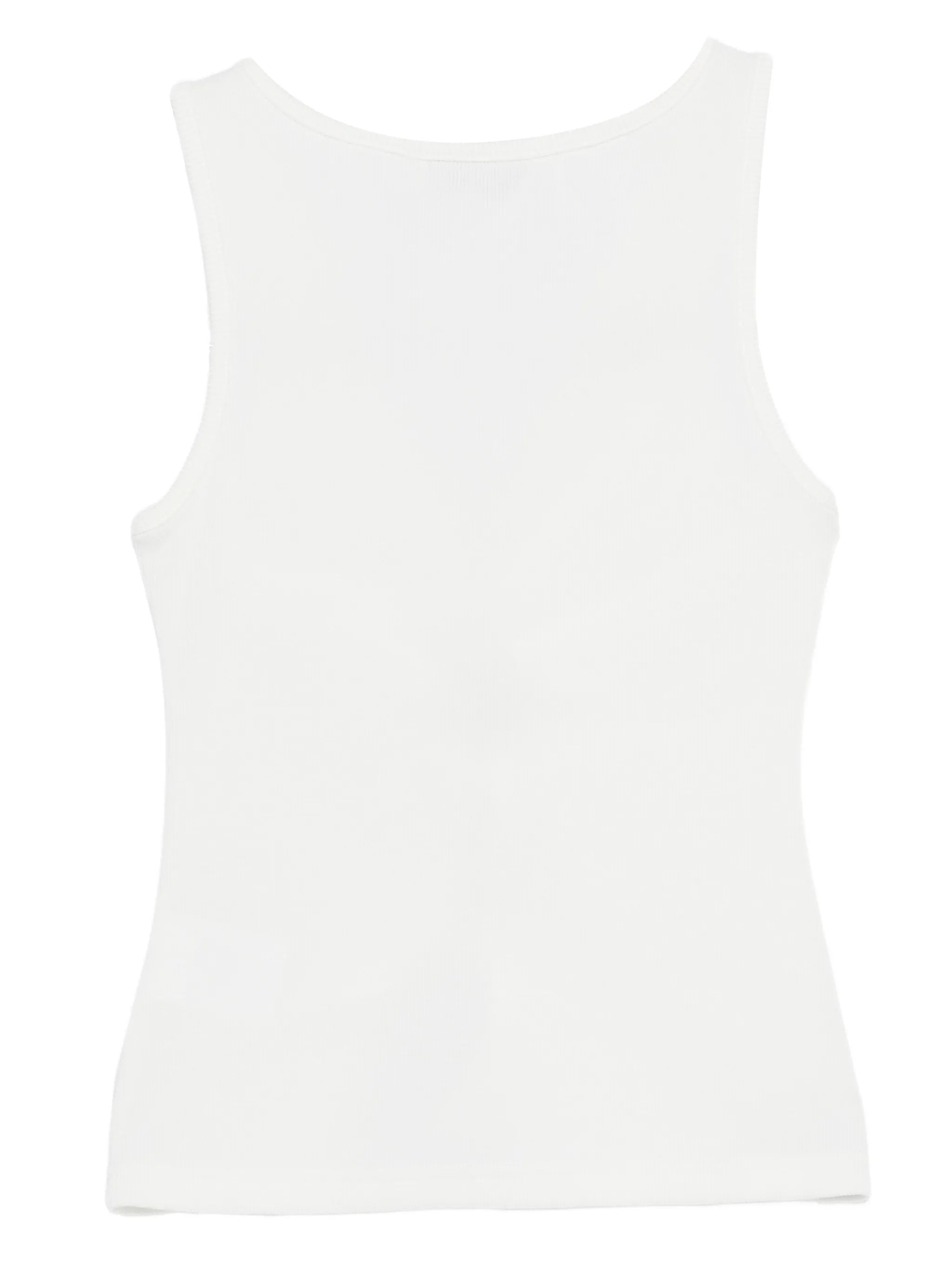 crystal-pendant tank top