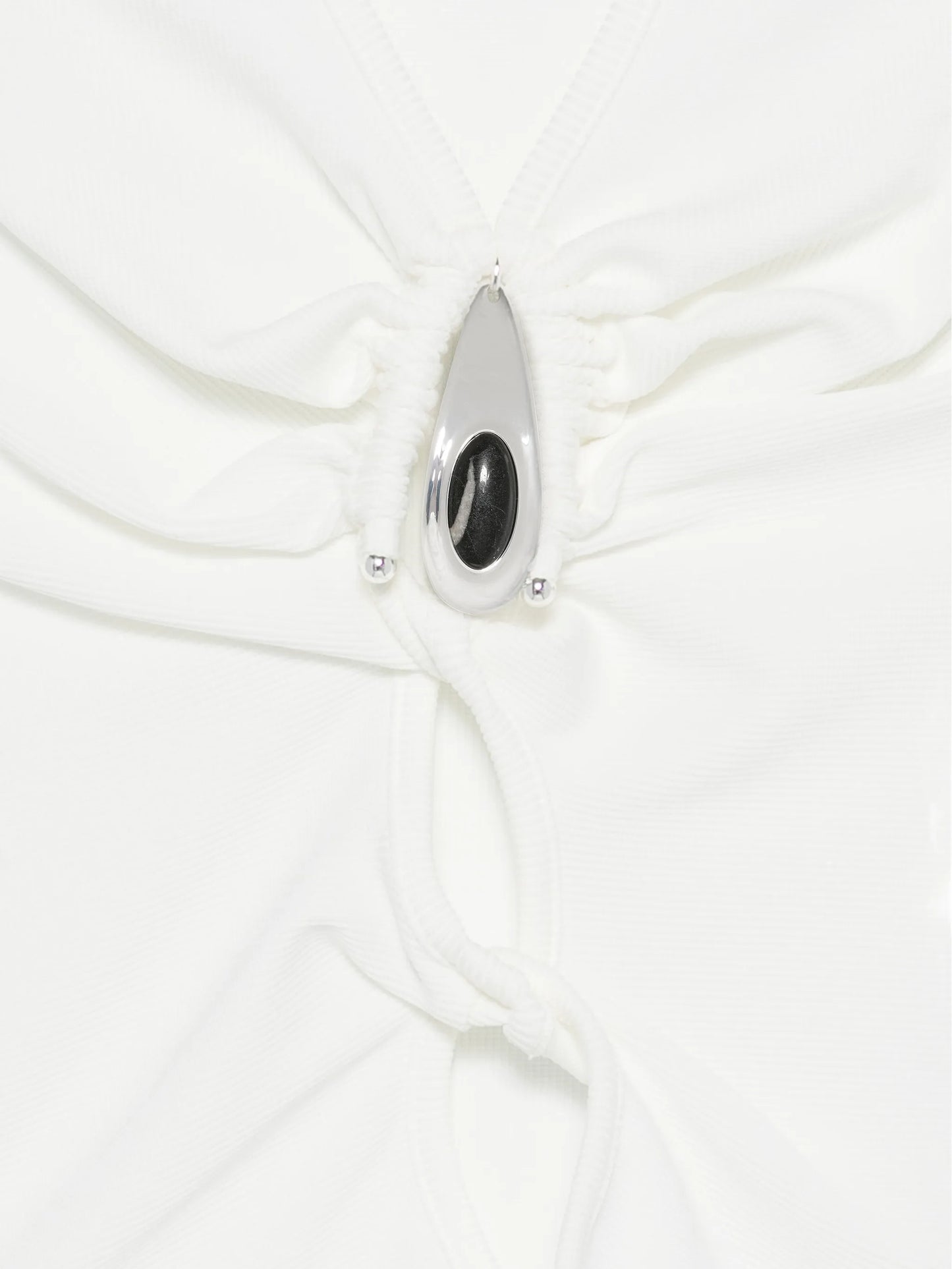 crystal-pendant tank top
