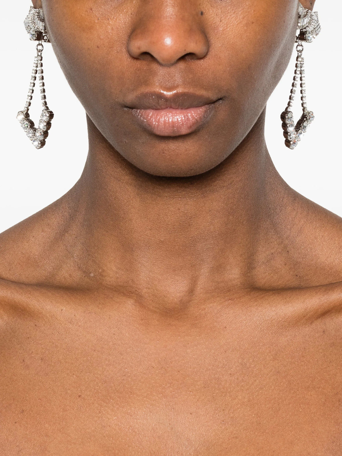 bow-pendant earrings
