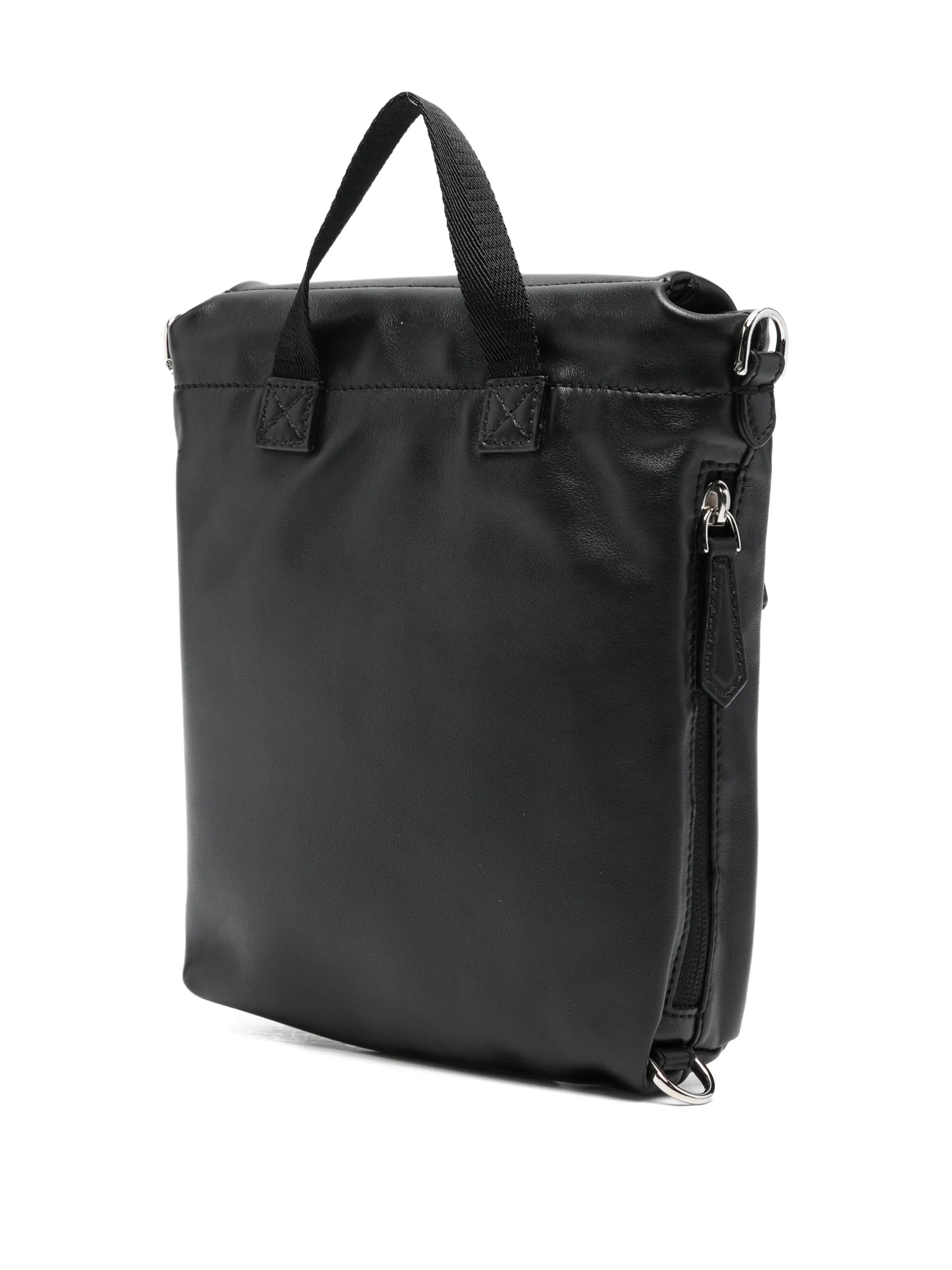 Flux FF buckle leather shoulder bag
