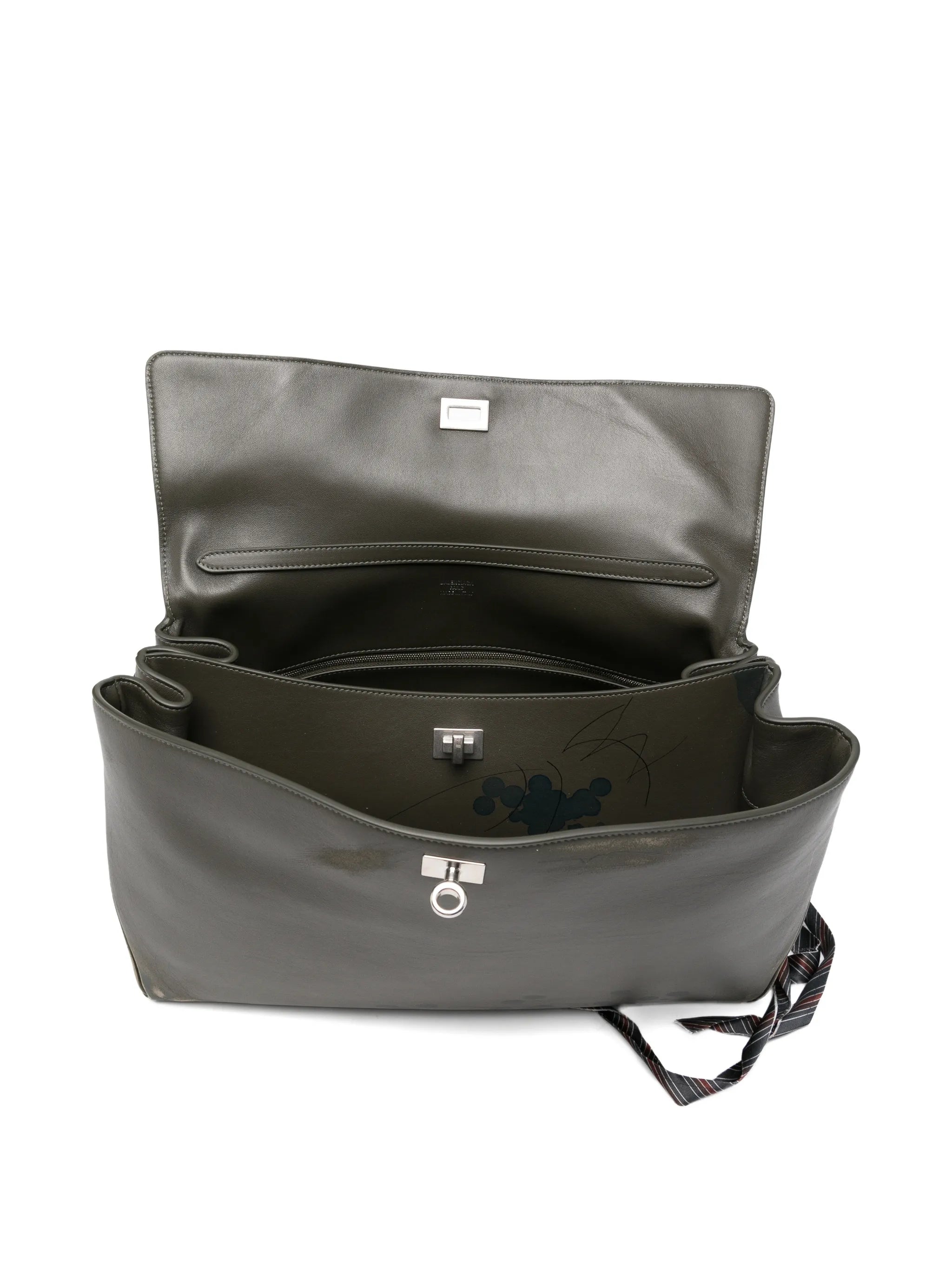 Rodeo stain-effect tote bag