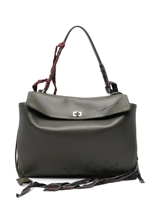 Rodeo stain-effect tote bag