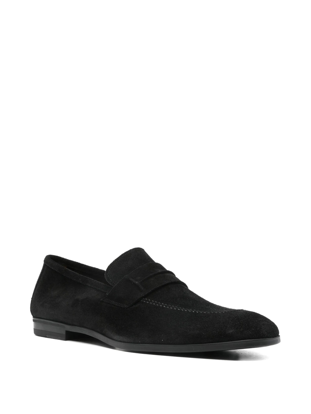 suede Sean penny loafers