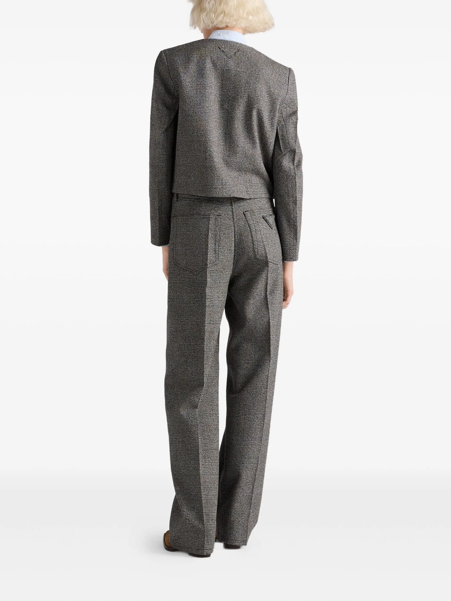 prince of wales check trousers