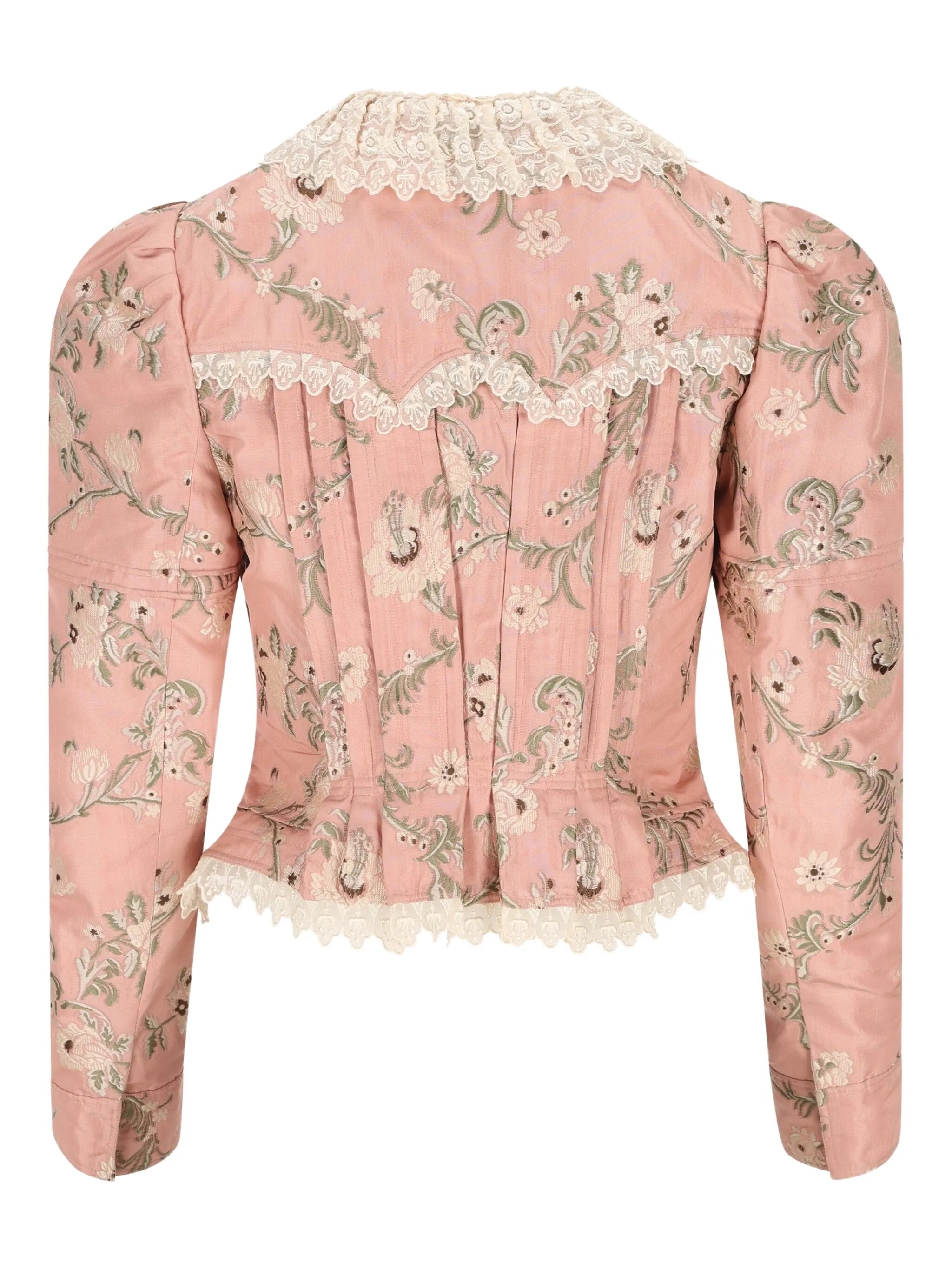 jacquard lace jacket