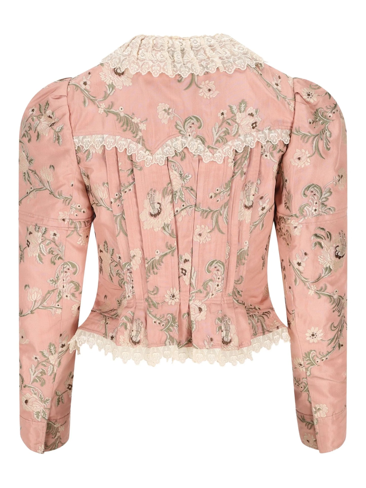 jacquard lace jacket