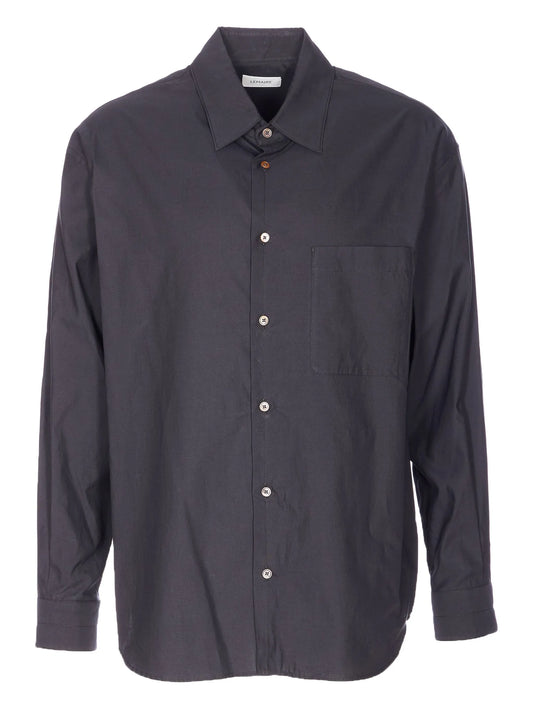 front-button shirt