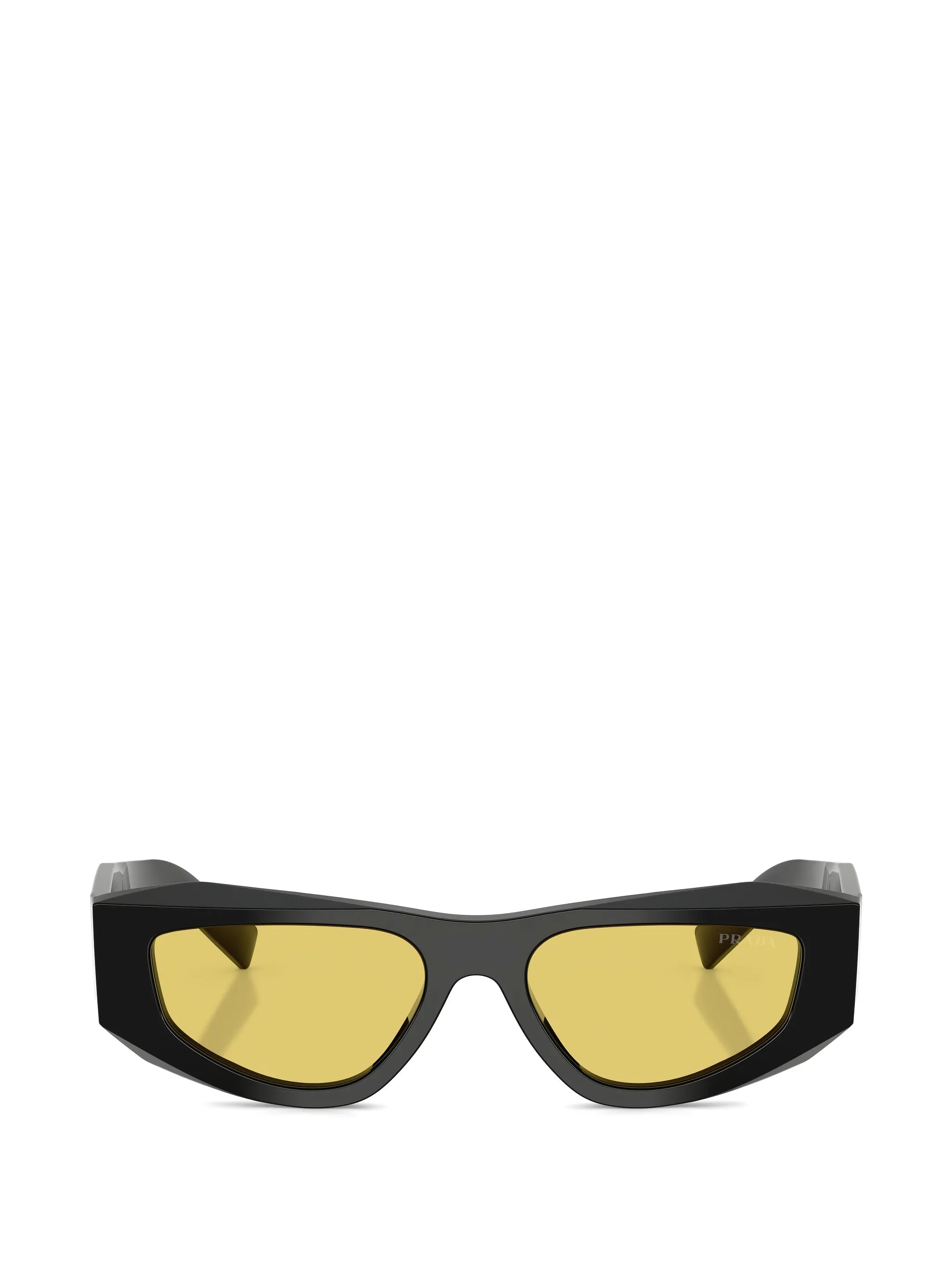geometric-frame sunglasses
