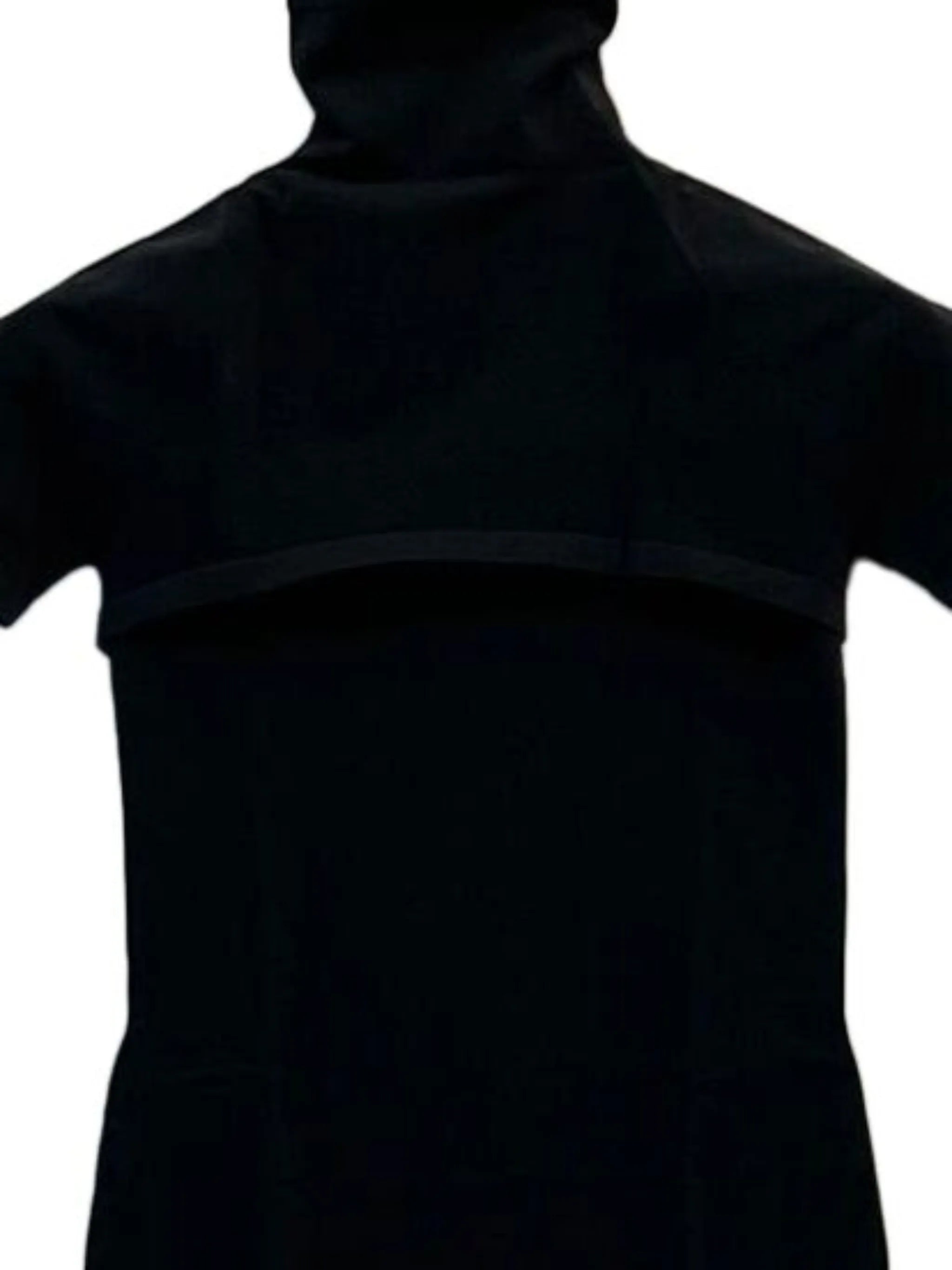 cut-out roll-neck dress