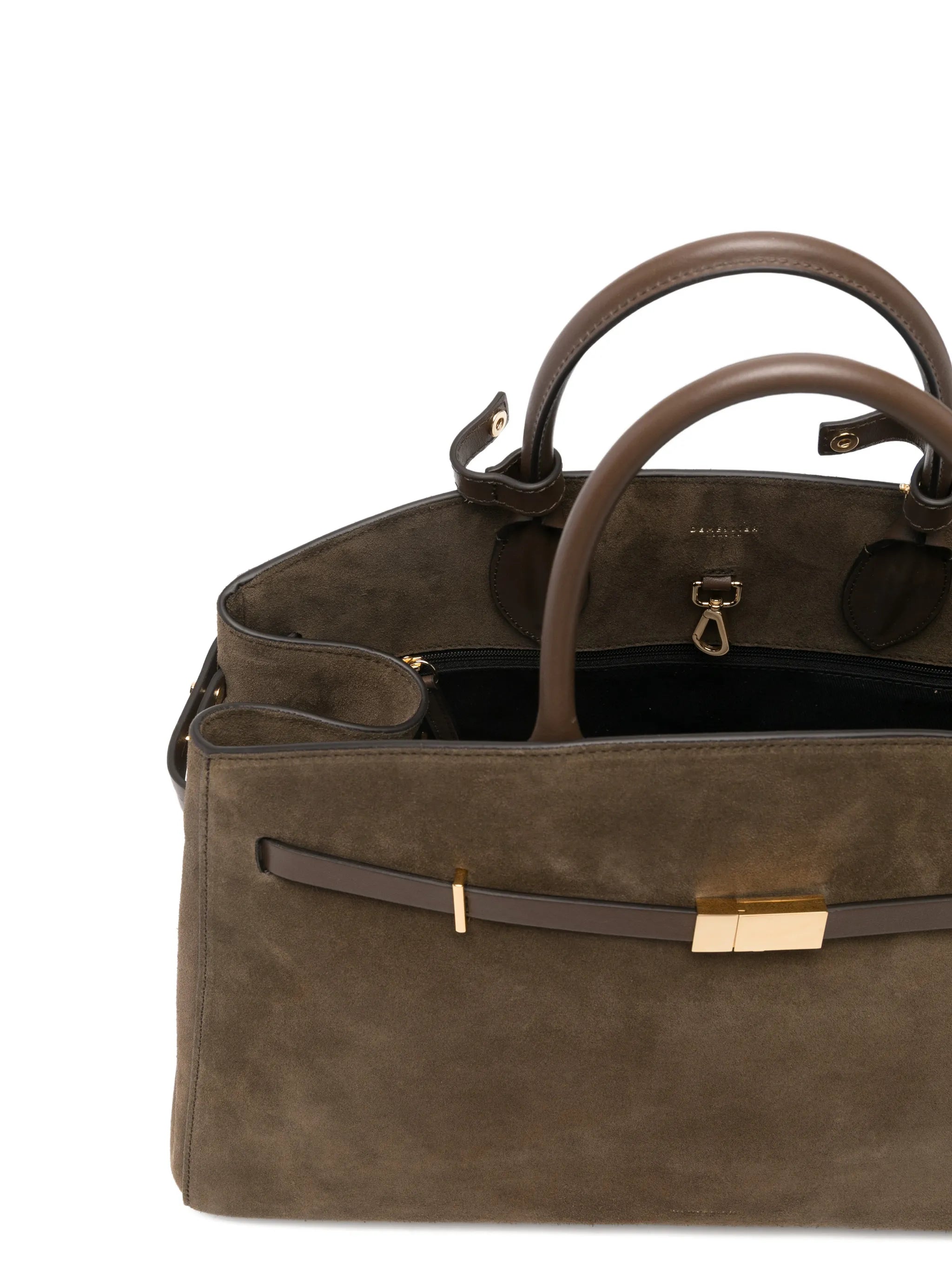 Hudson suede tote bag