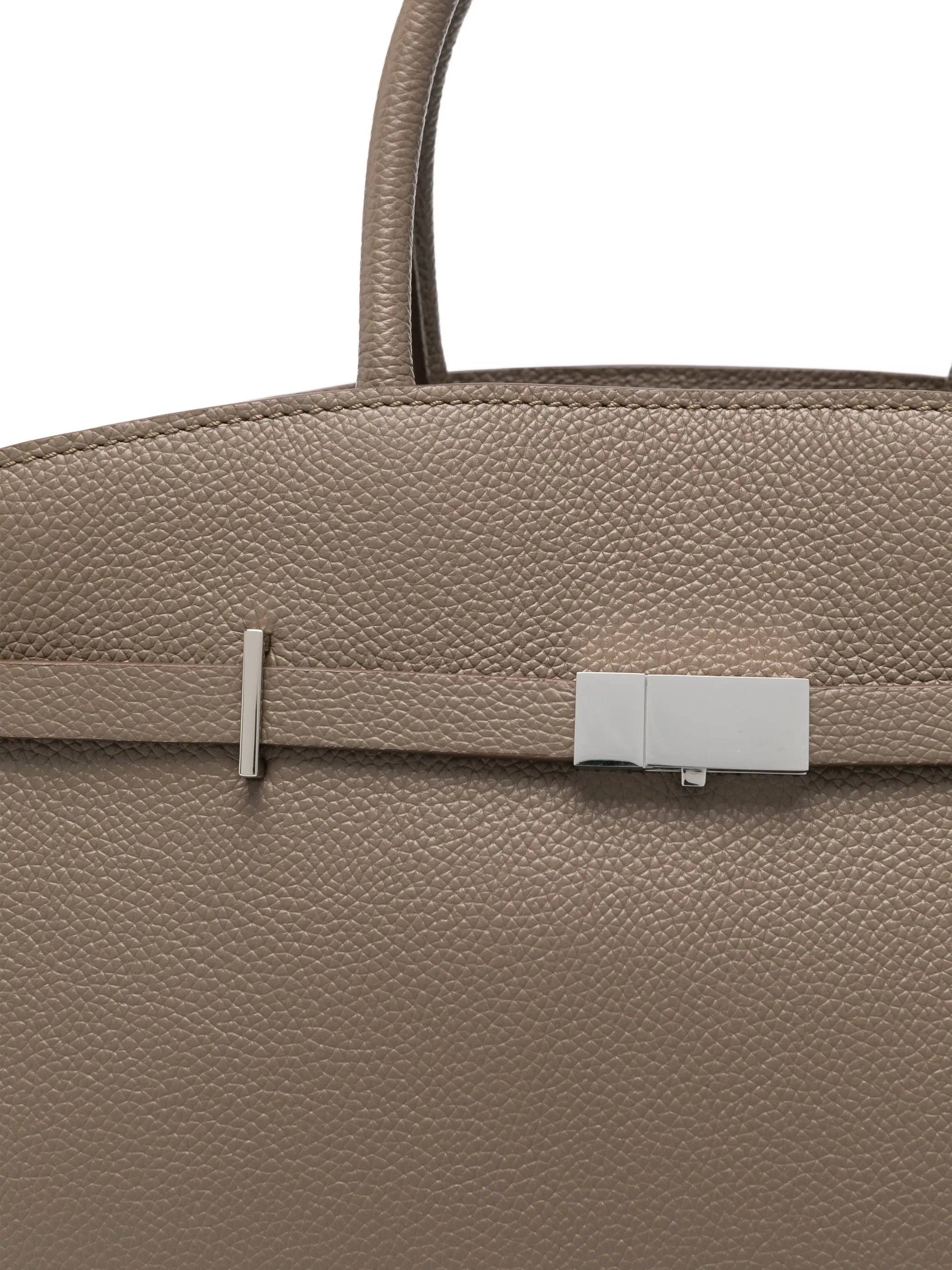 medium Hudson grained tote bag