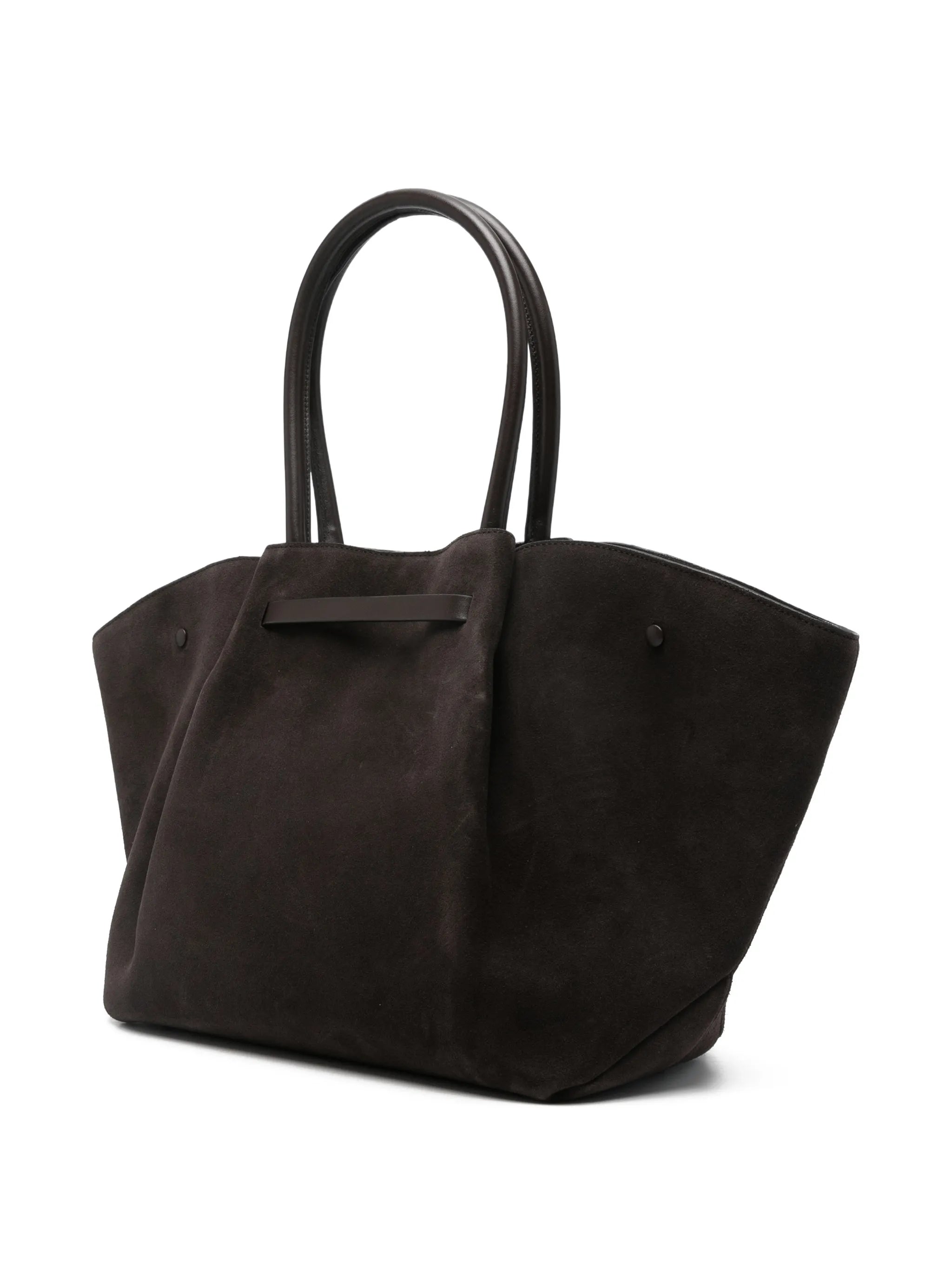 New York suede shoulder bag