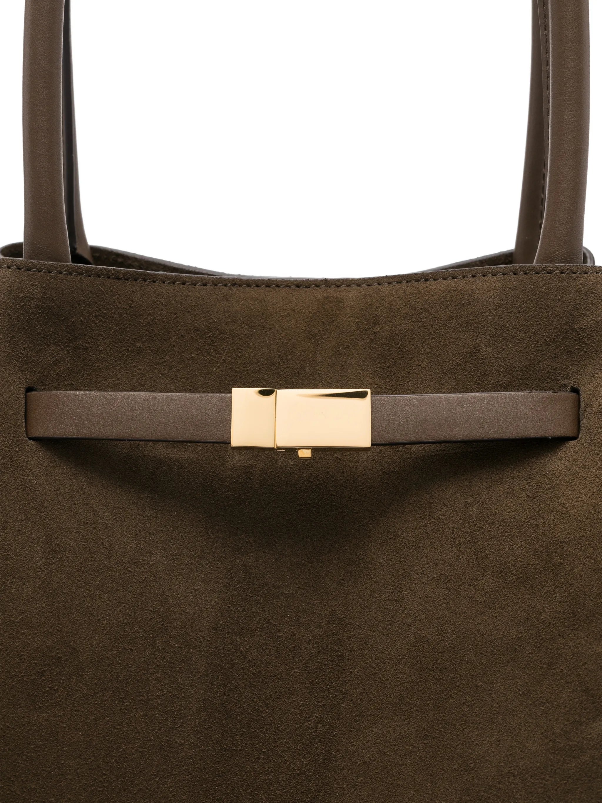 New York suede shoulder bag
