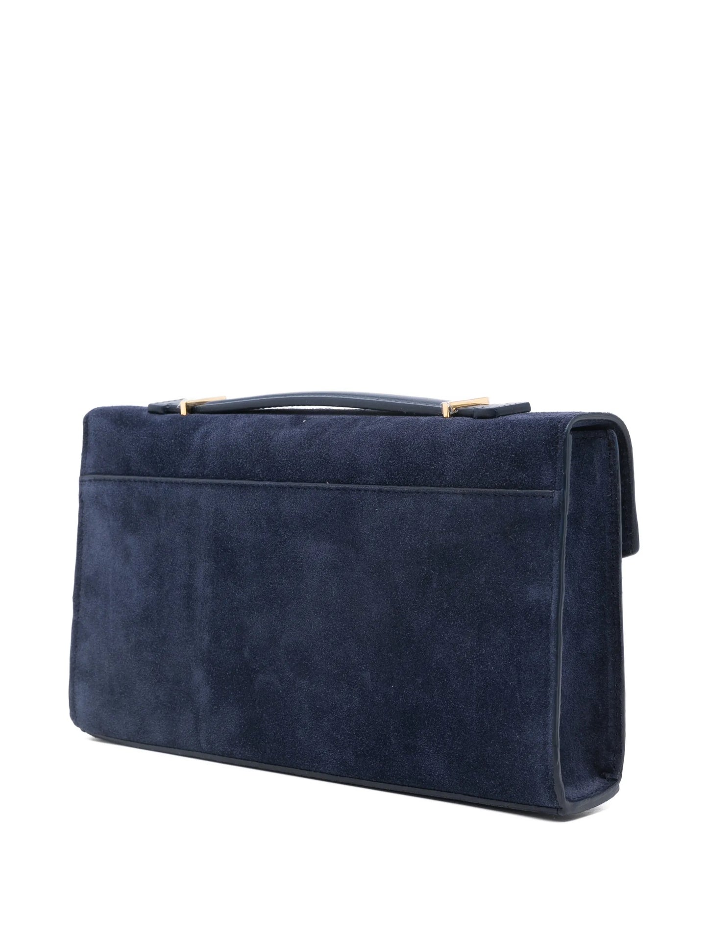 Vancouver suede clutch bag