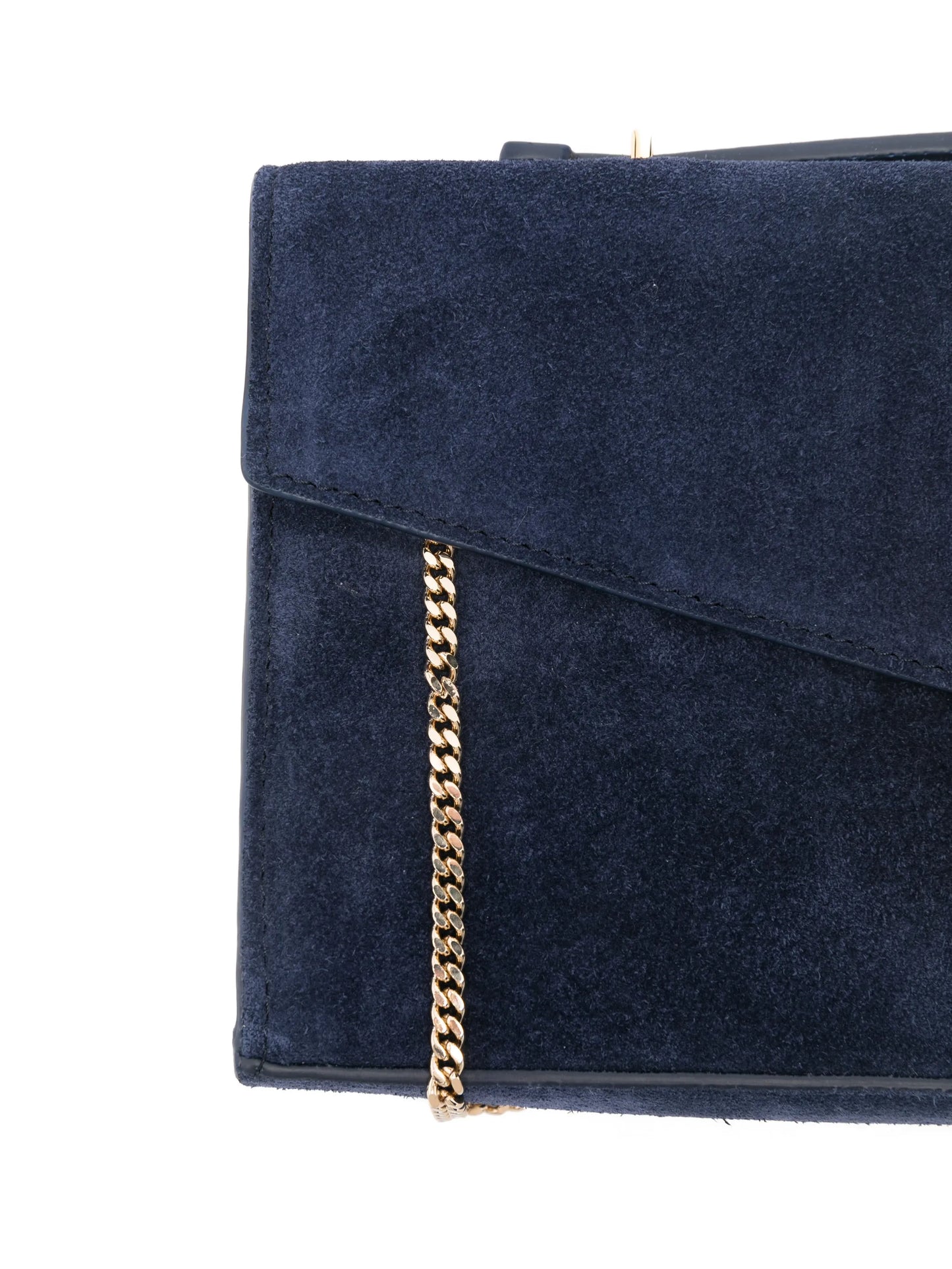 Vancouver suede clutch bag