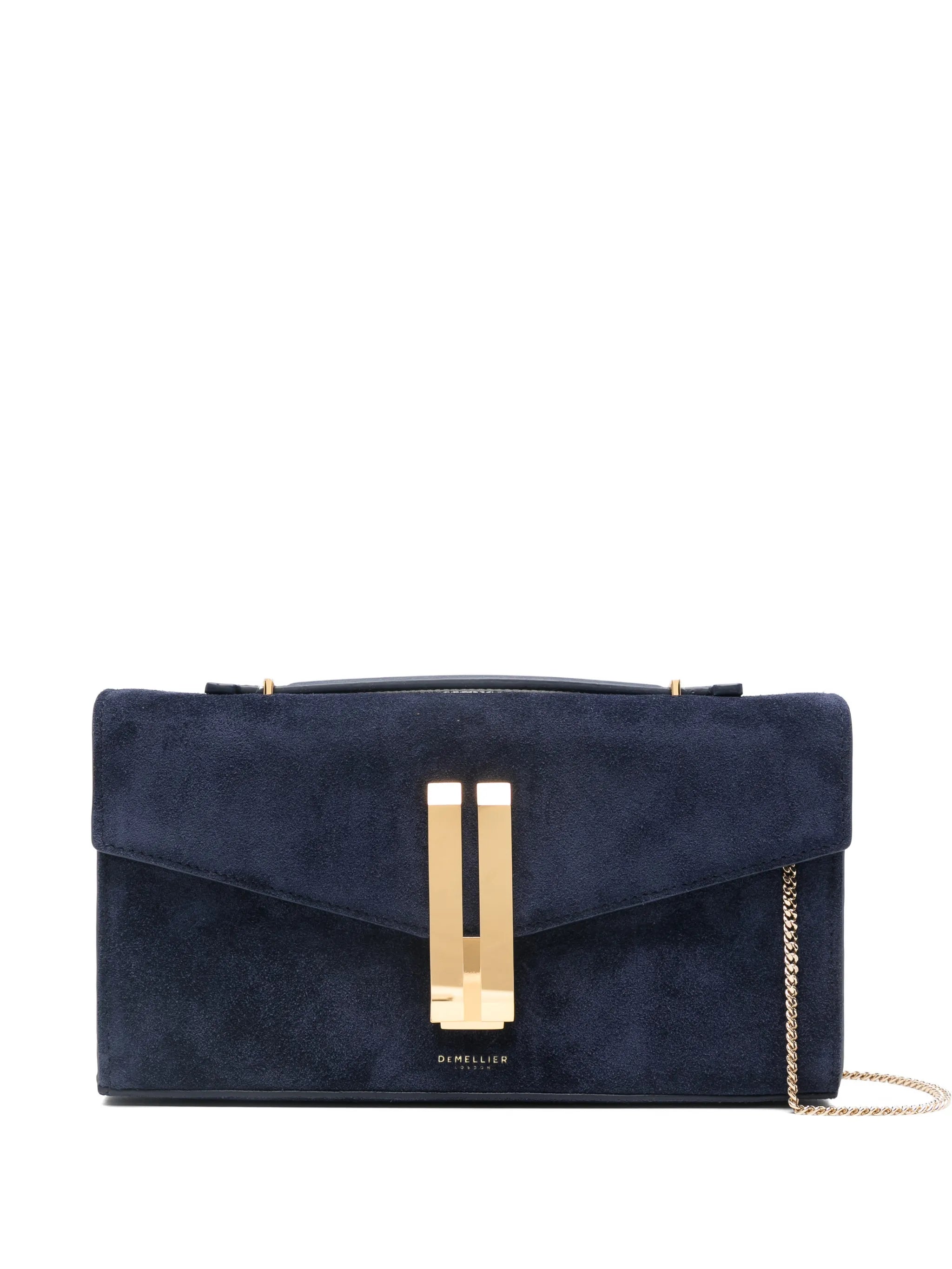 Vancouver suede clutch bag