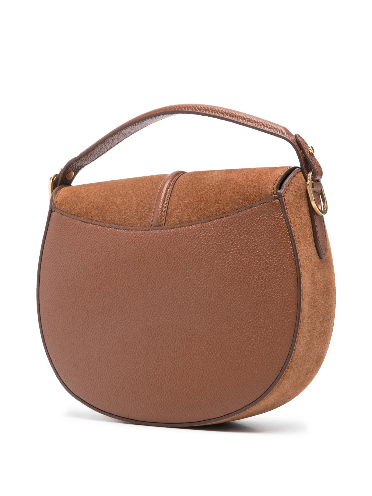 Siena padlock suede cross body bag