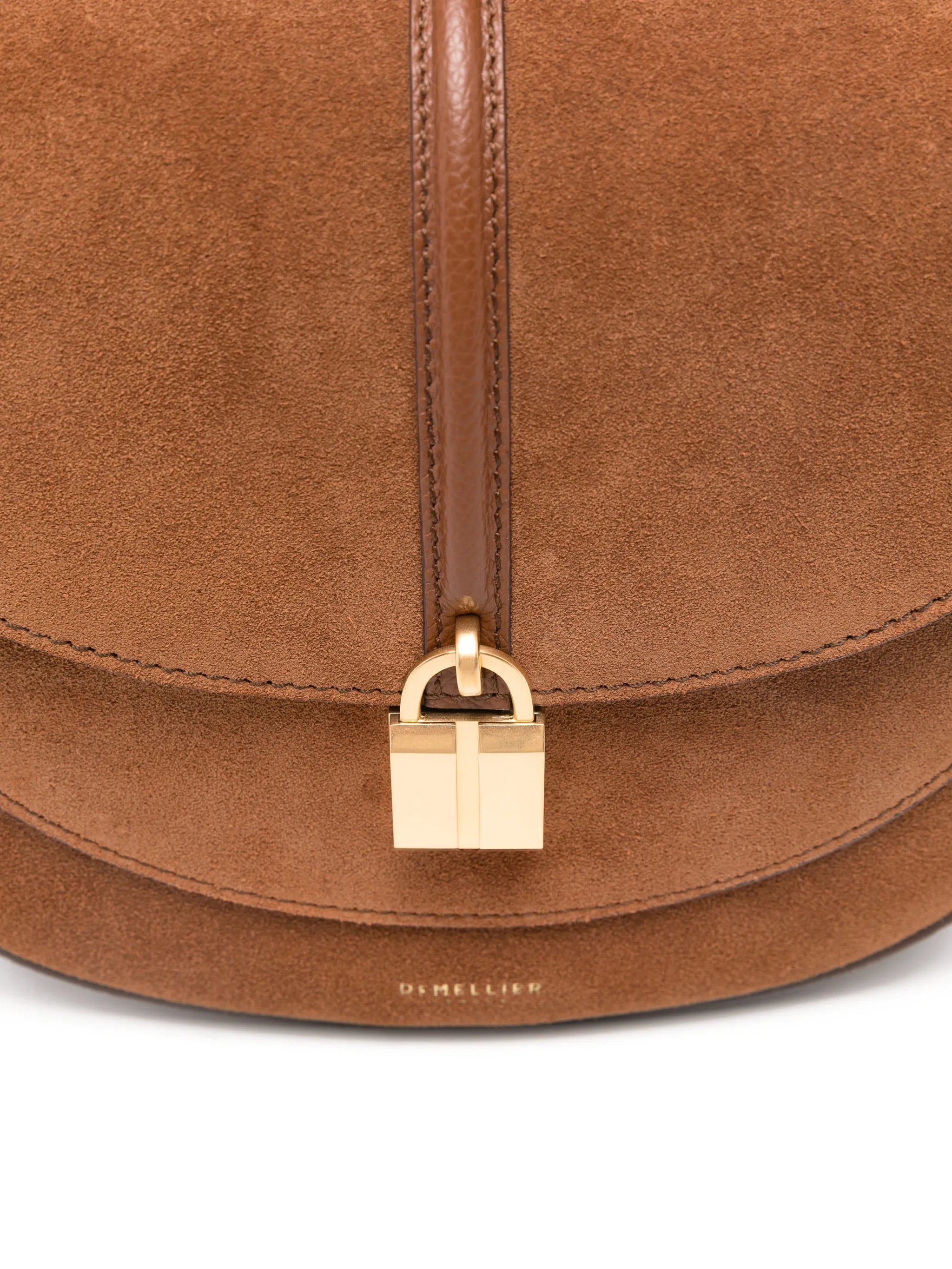 Siena padlock suede cross body bag