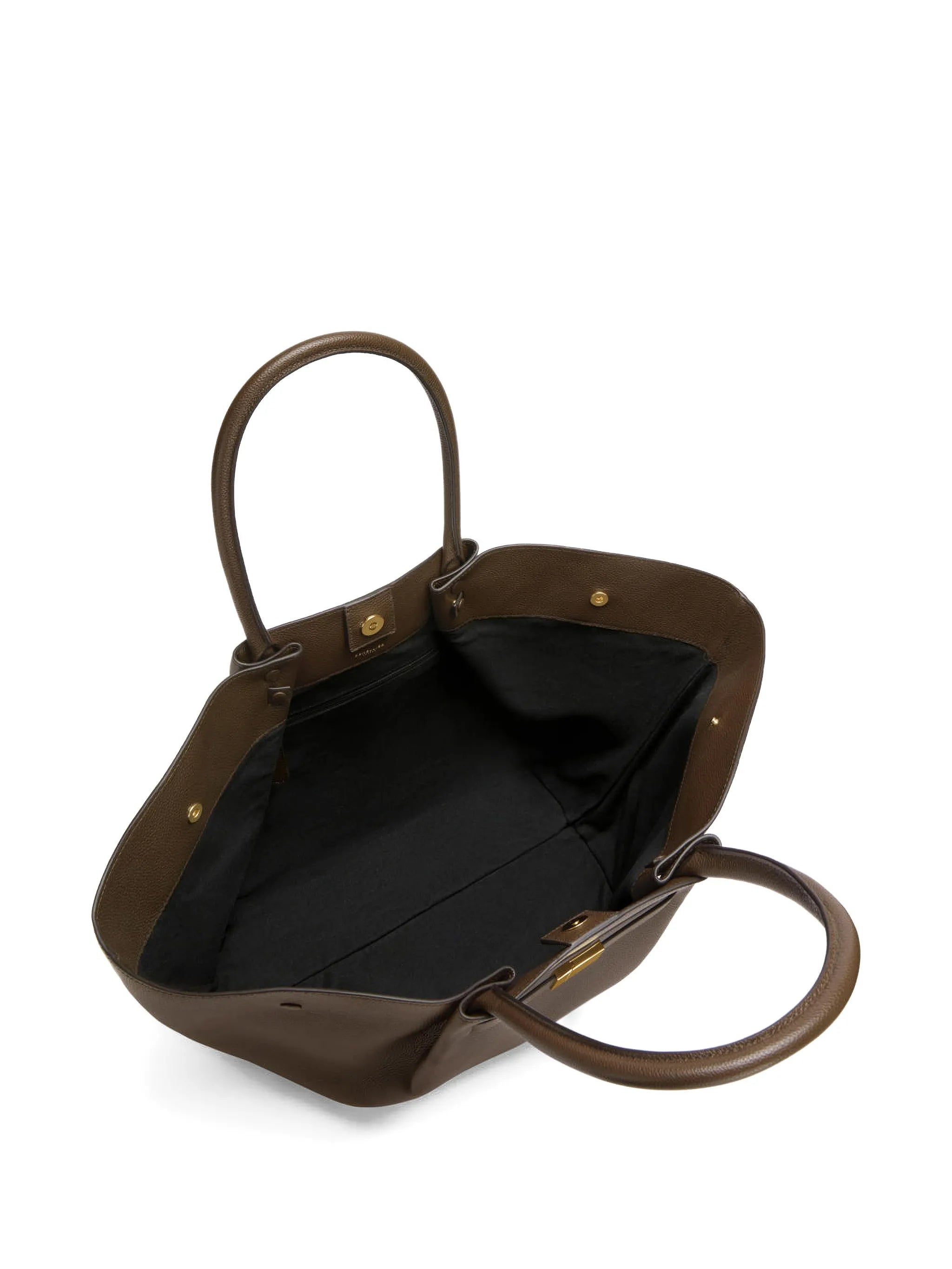 The New York grain leather tote bag