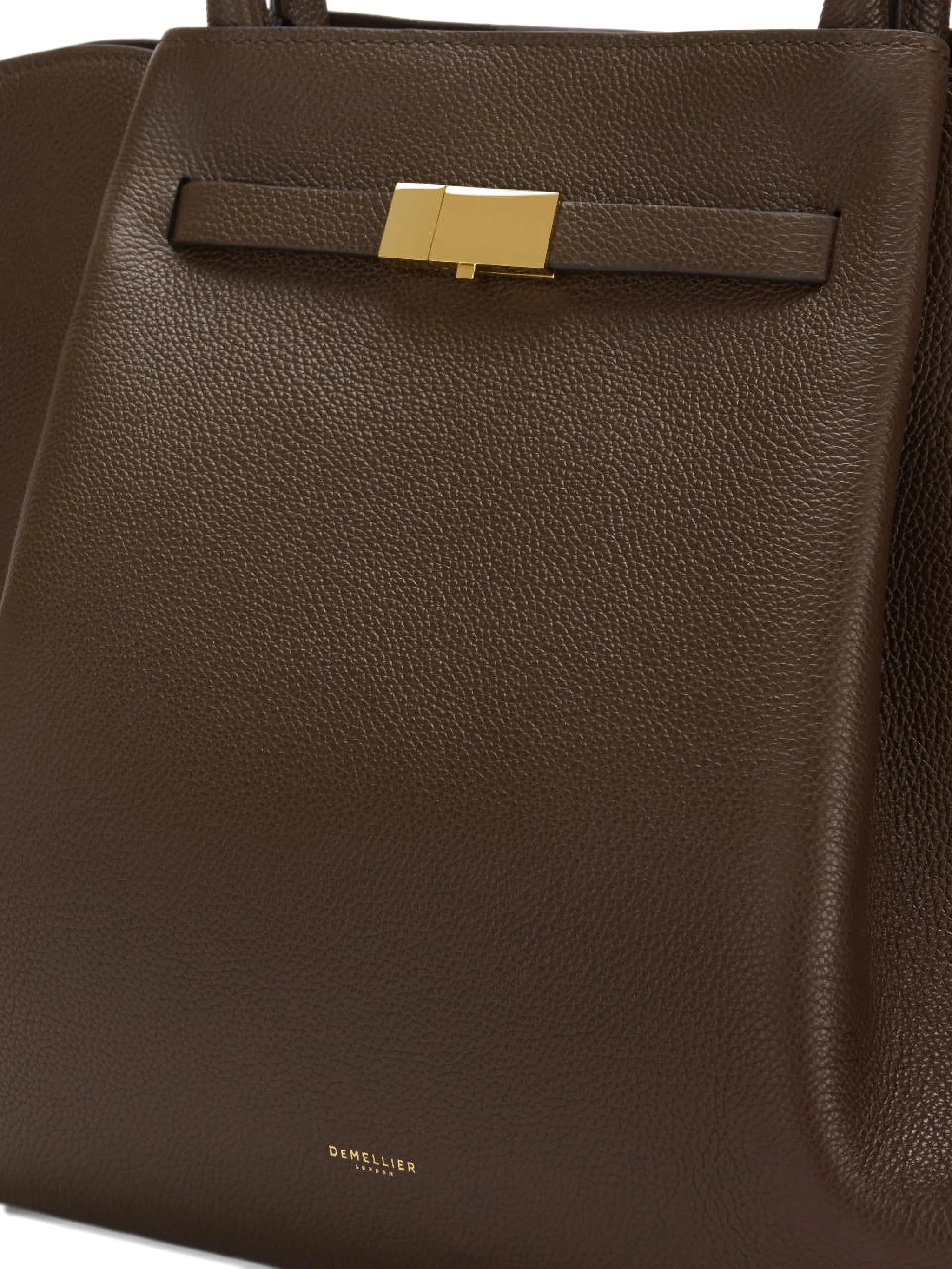 The New York grain leather tote bag