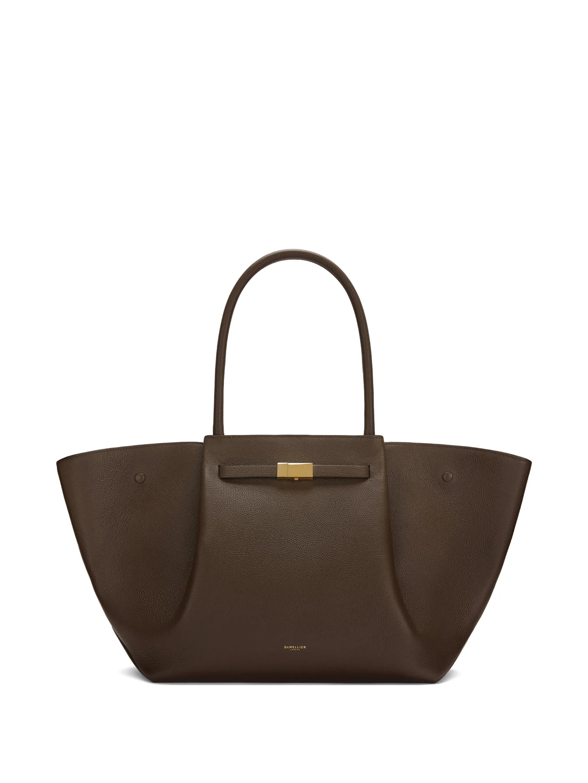 The New York grain leather tote bag