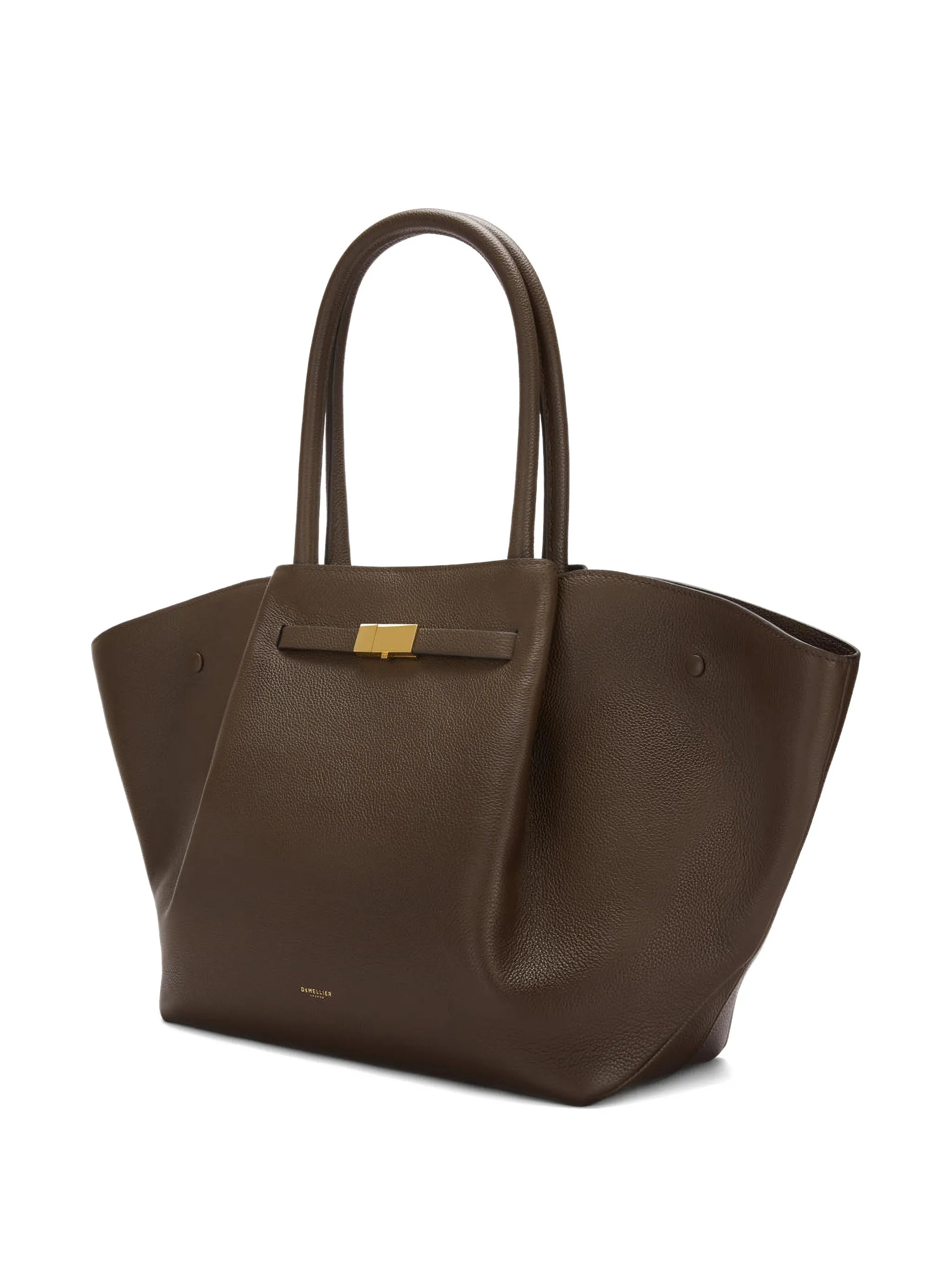 The New York grain leather tote bag