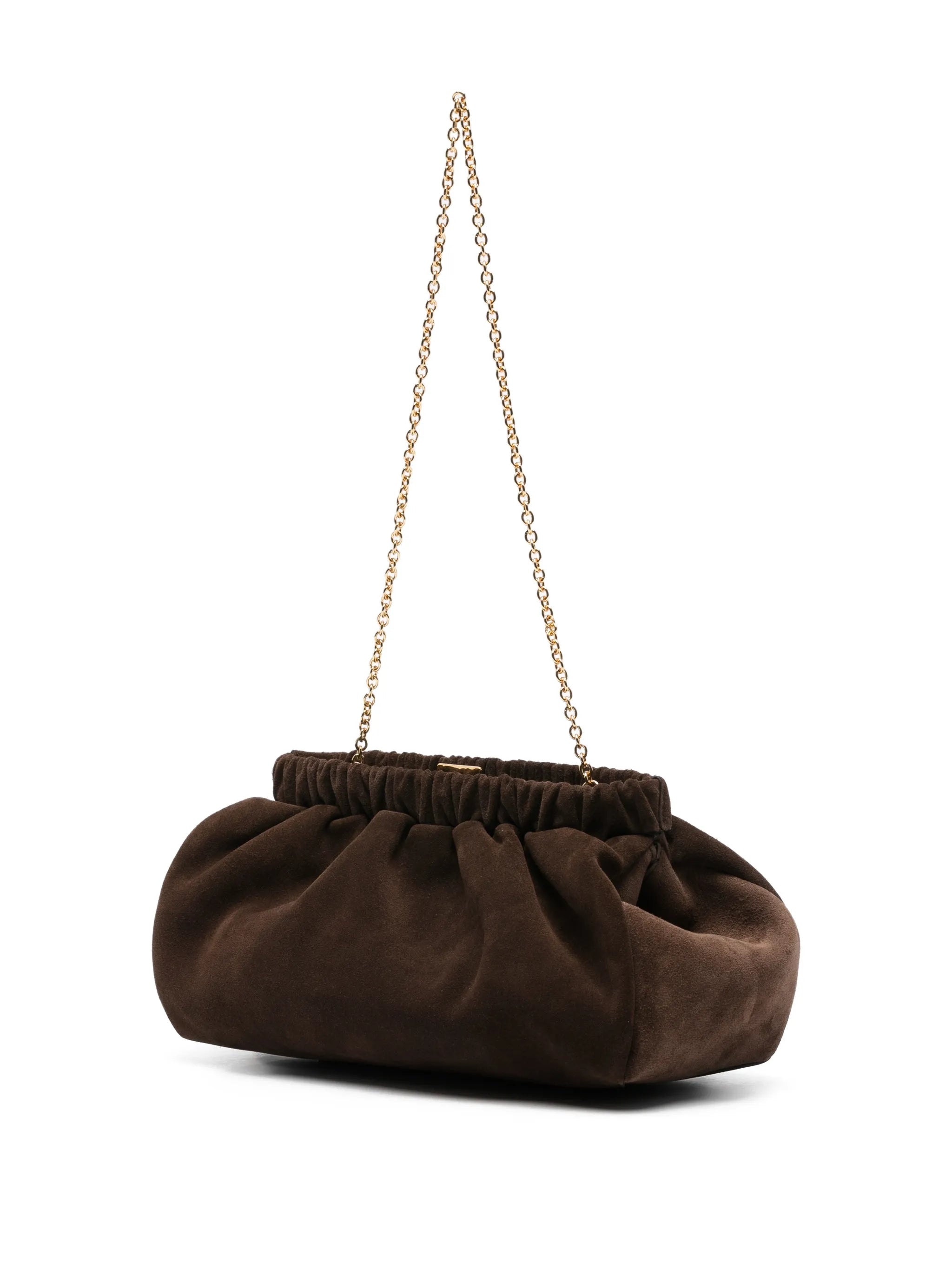 Miami suede clutch bag