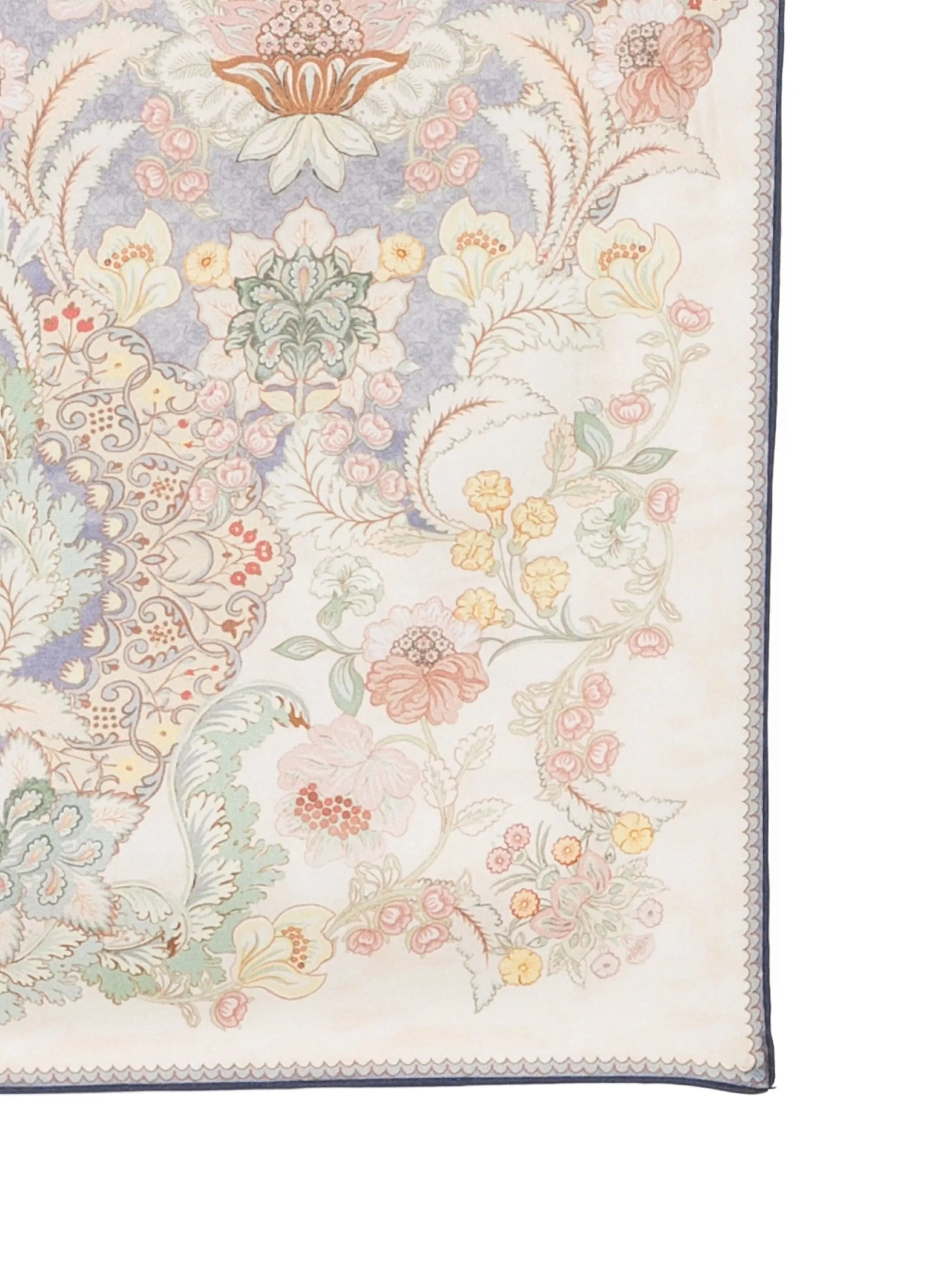 printed silk scarf