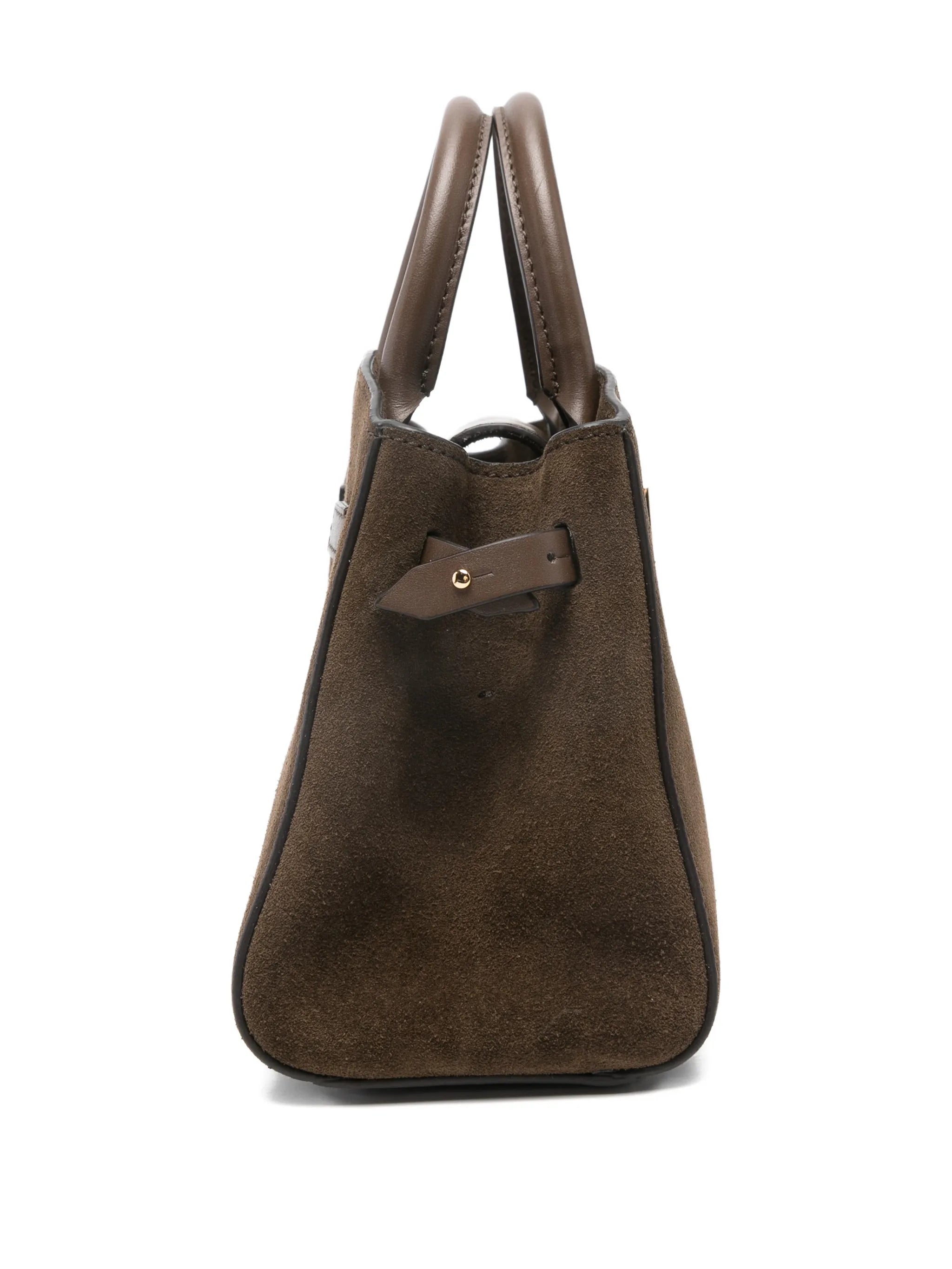 small Hudson suede tote bag