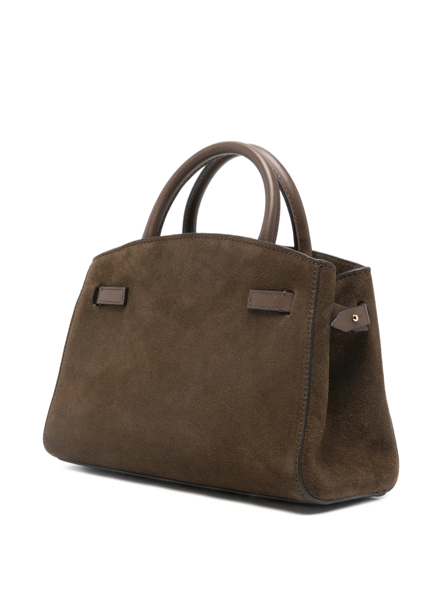 small Hudson suede tote bag