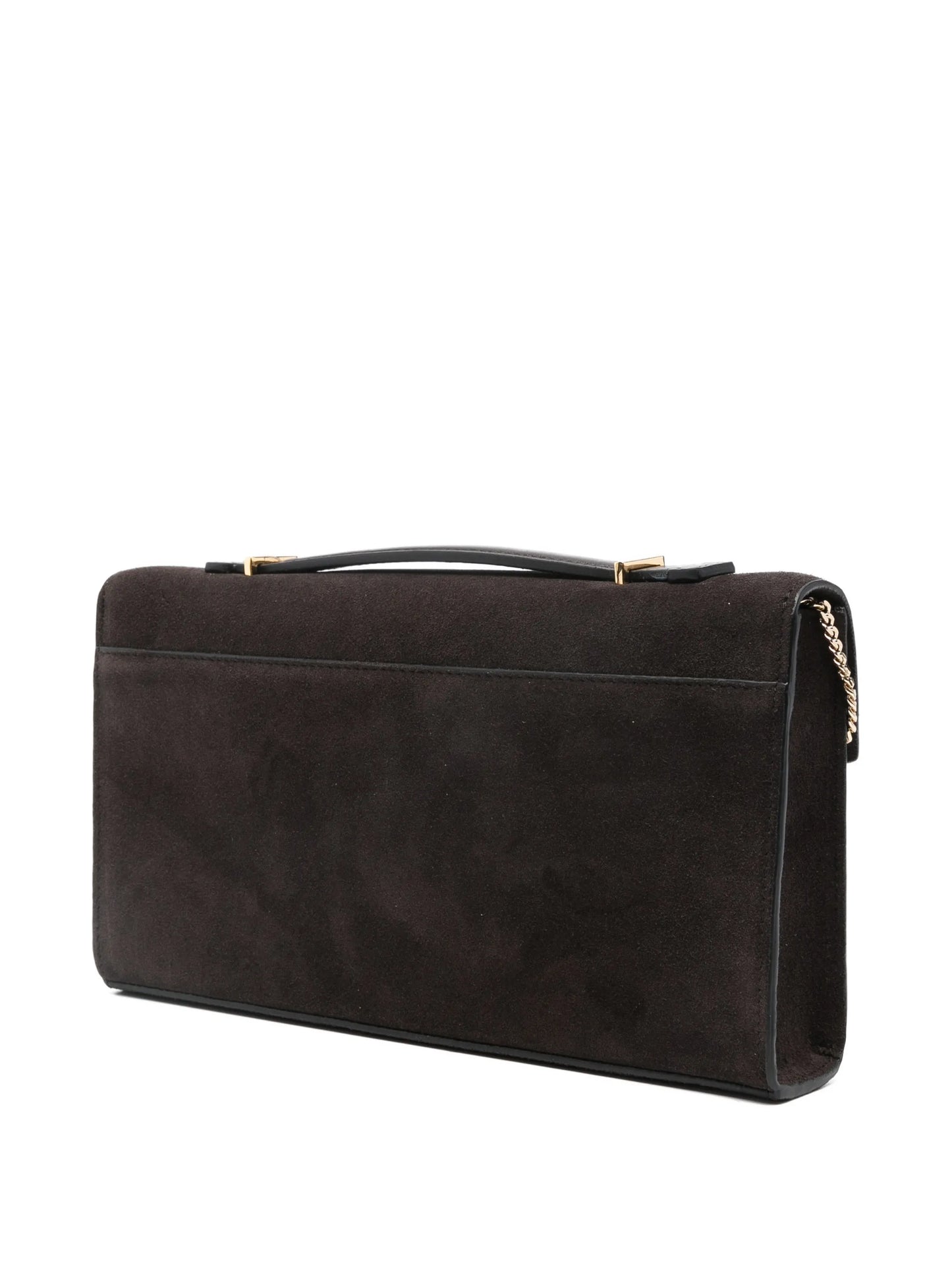 Vancouver suede clutch bag