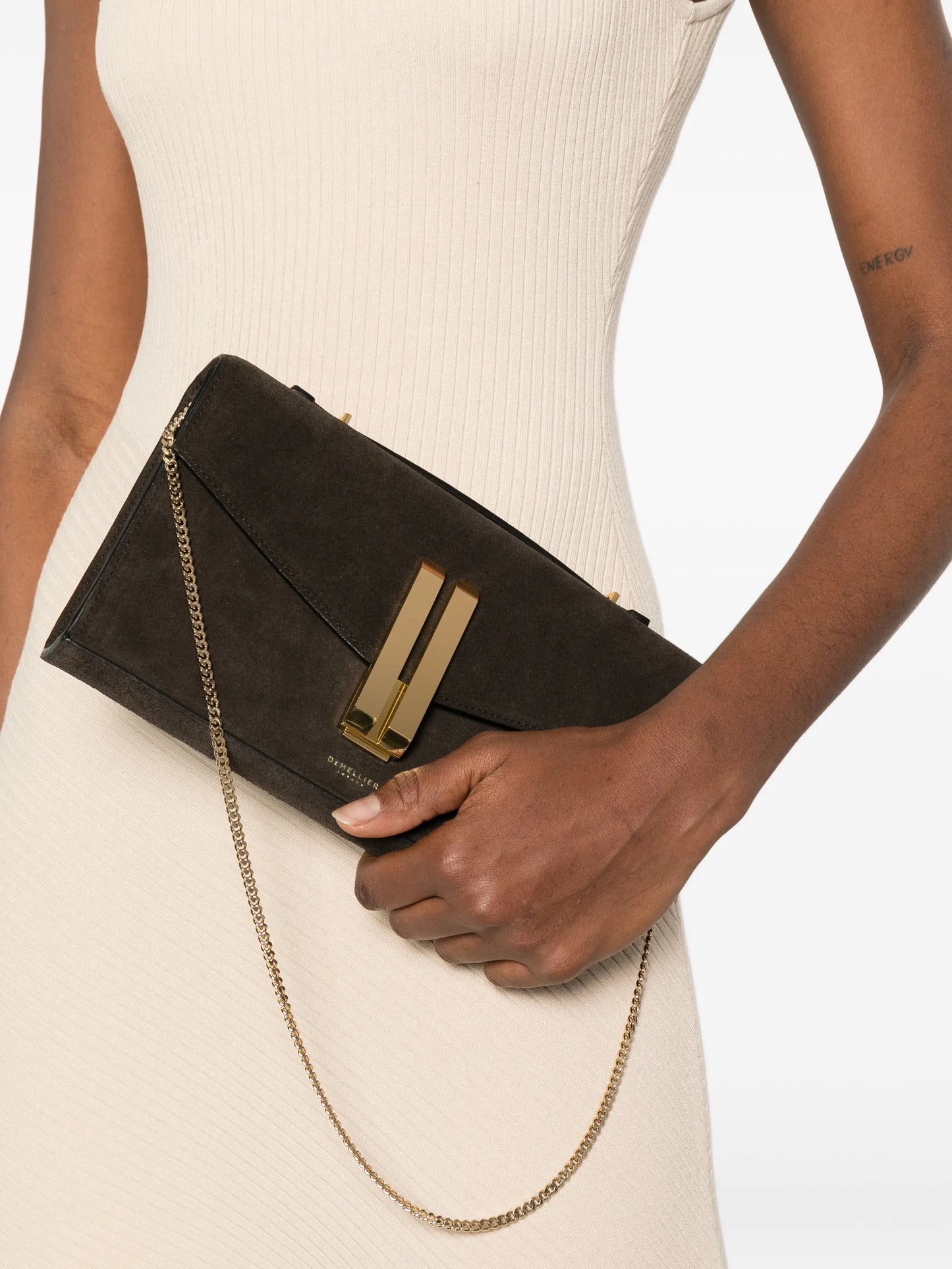 Vancouver  suede clutch
