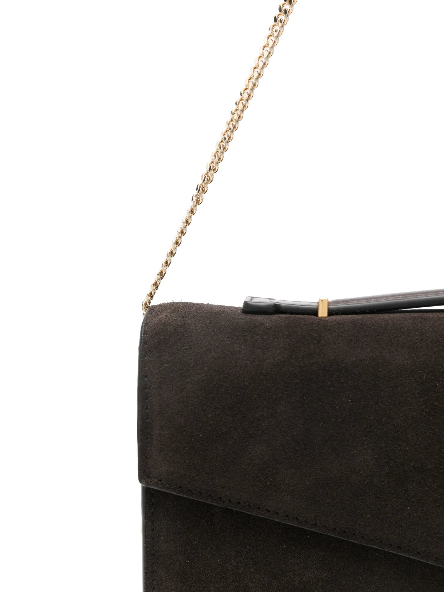 Vancouver suede clutch bag