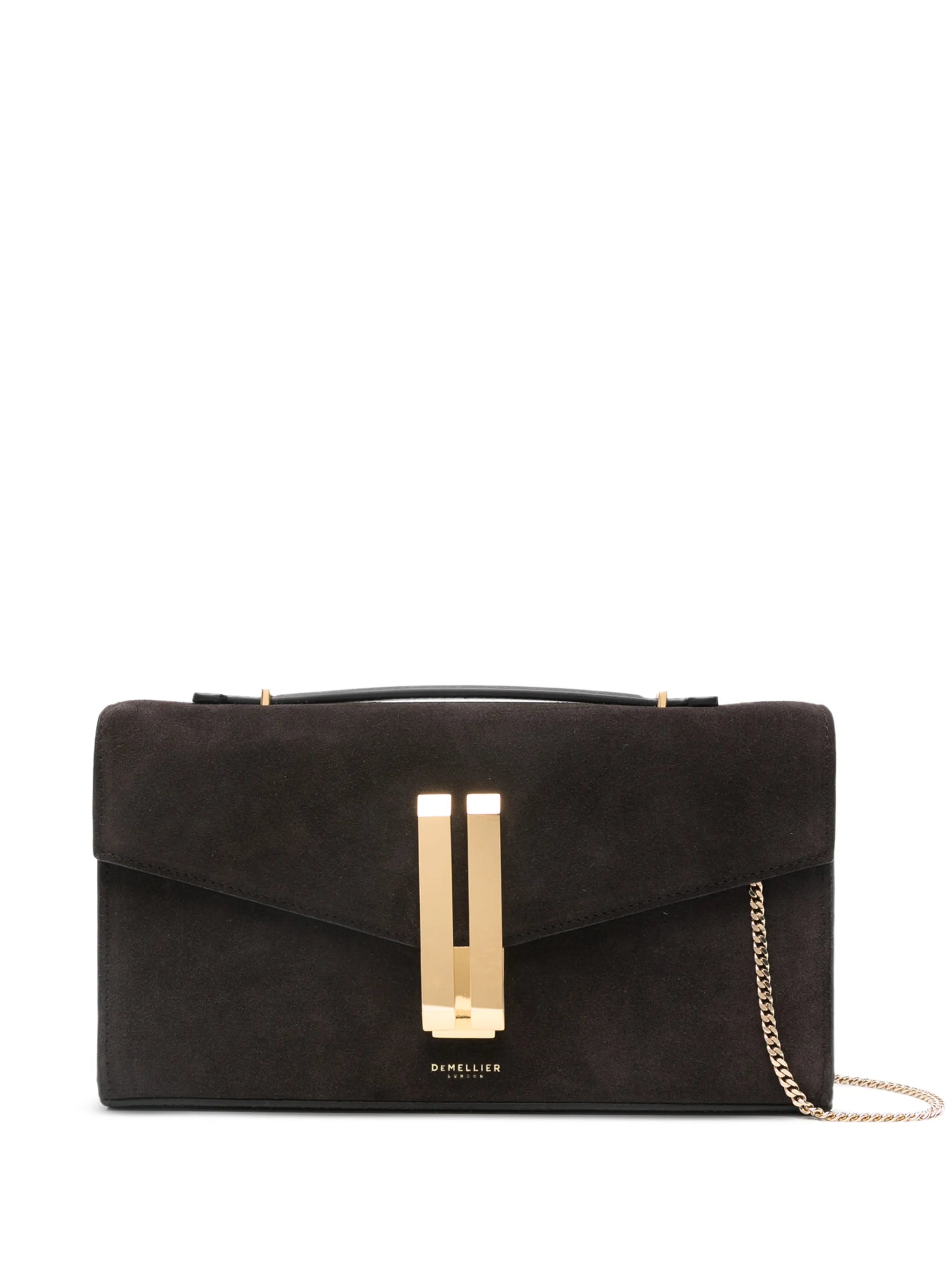 Vancouver suede clutch bag