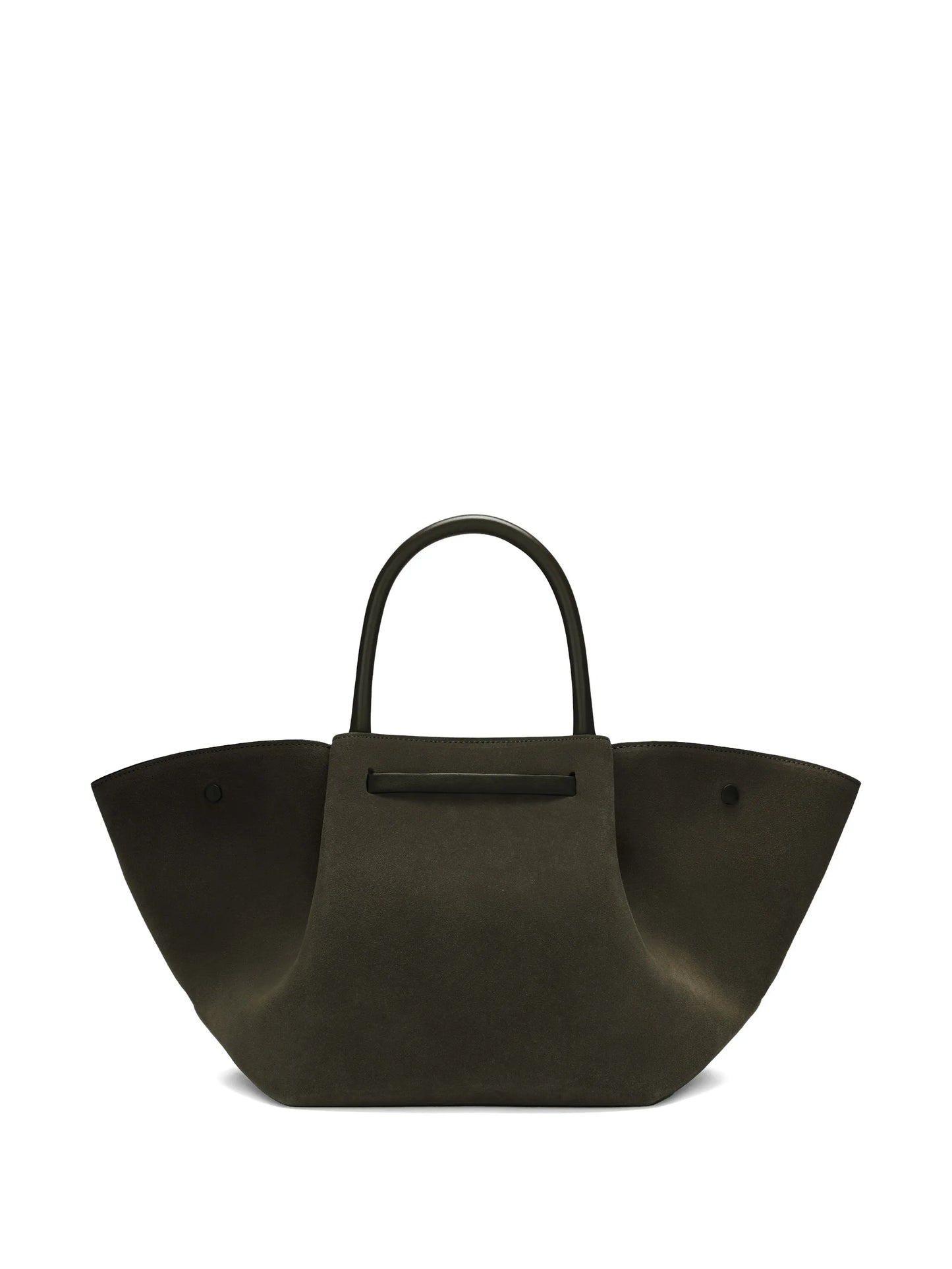 midi New York suede tote bag