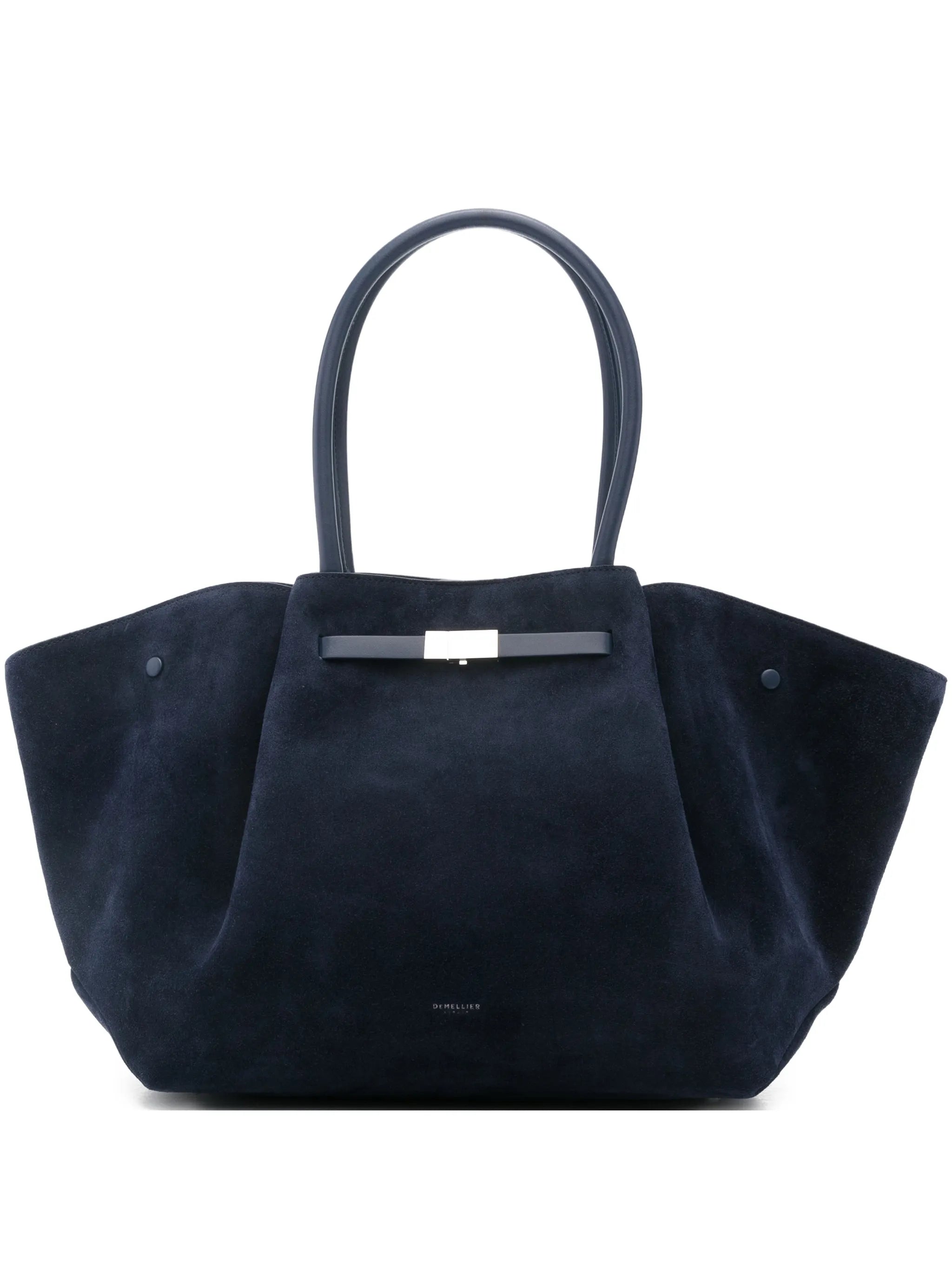 New York suede shoulder bag