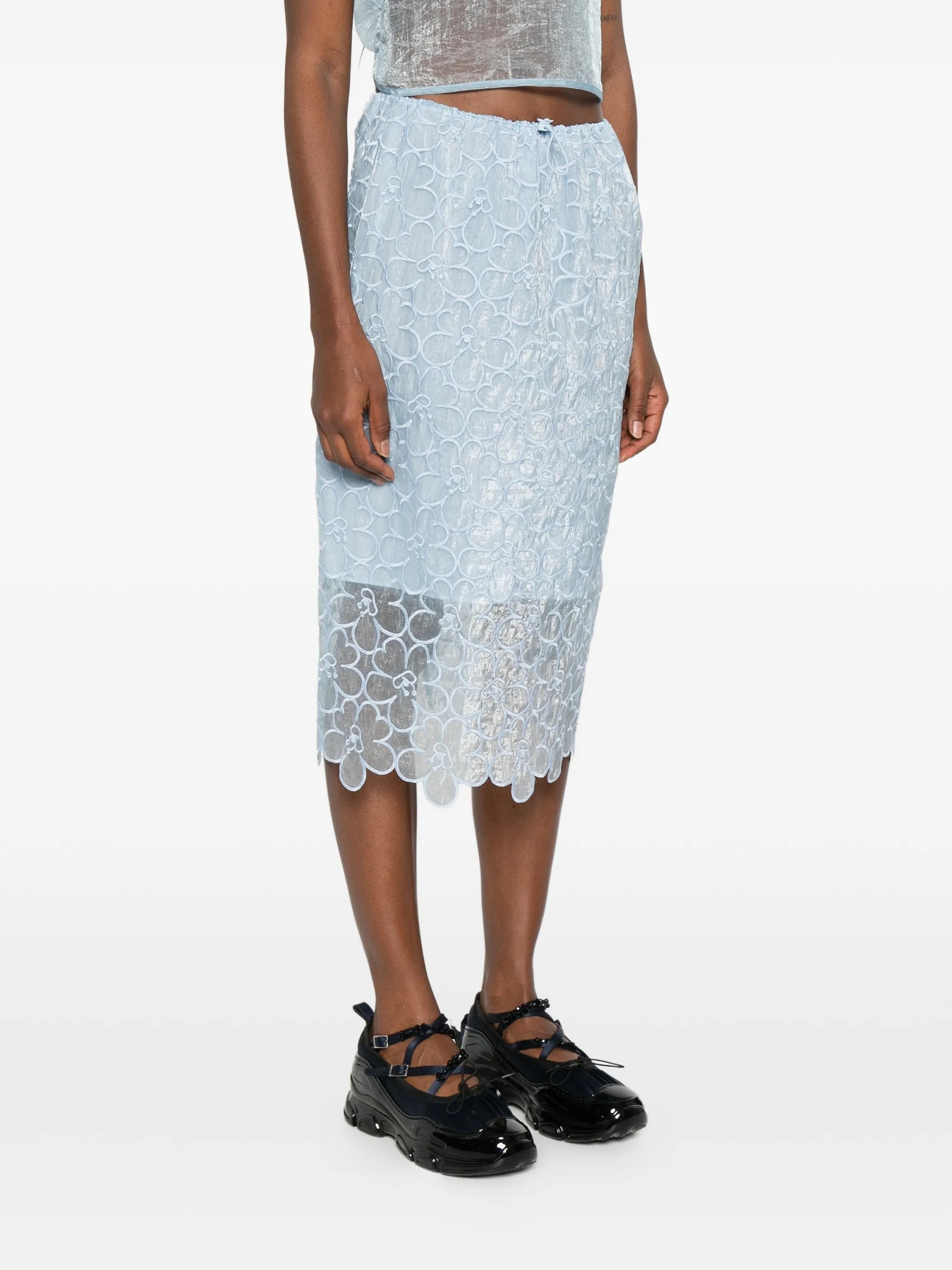 Bria midi skirt