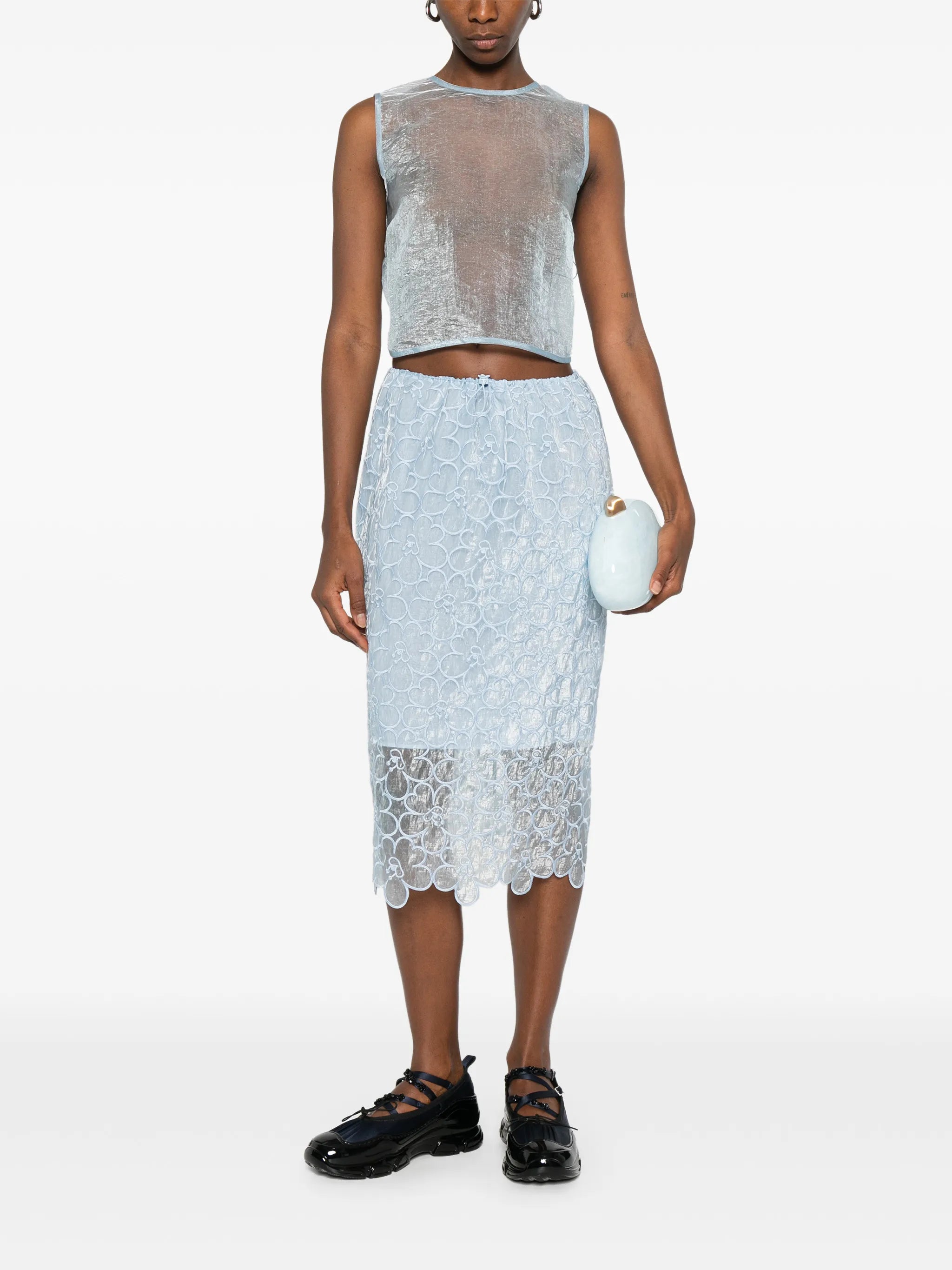 Bria midi skirt