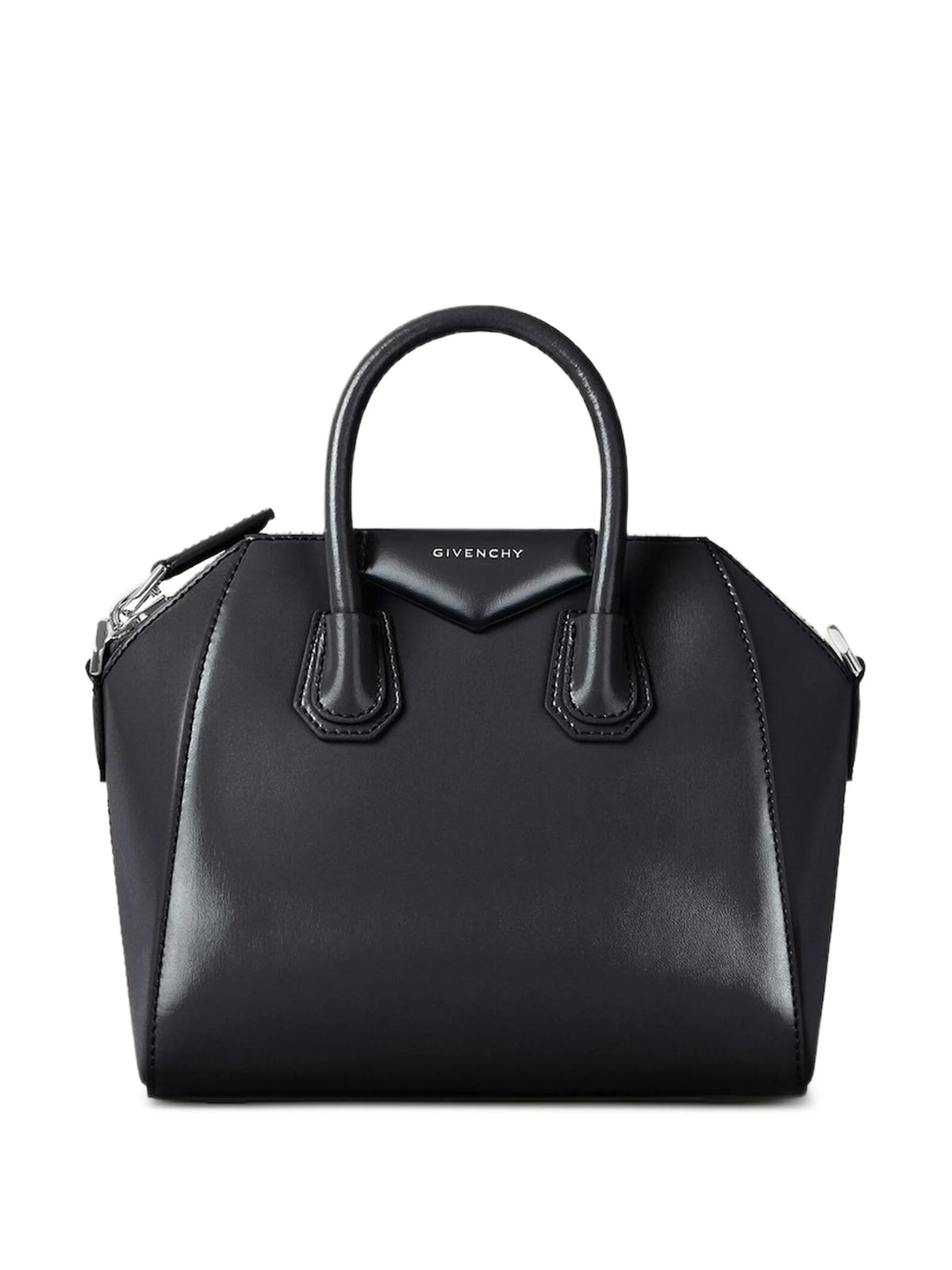 mini Antigona bag in Box leather