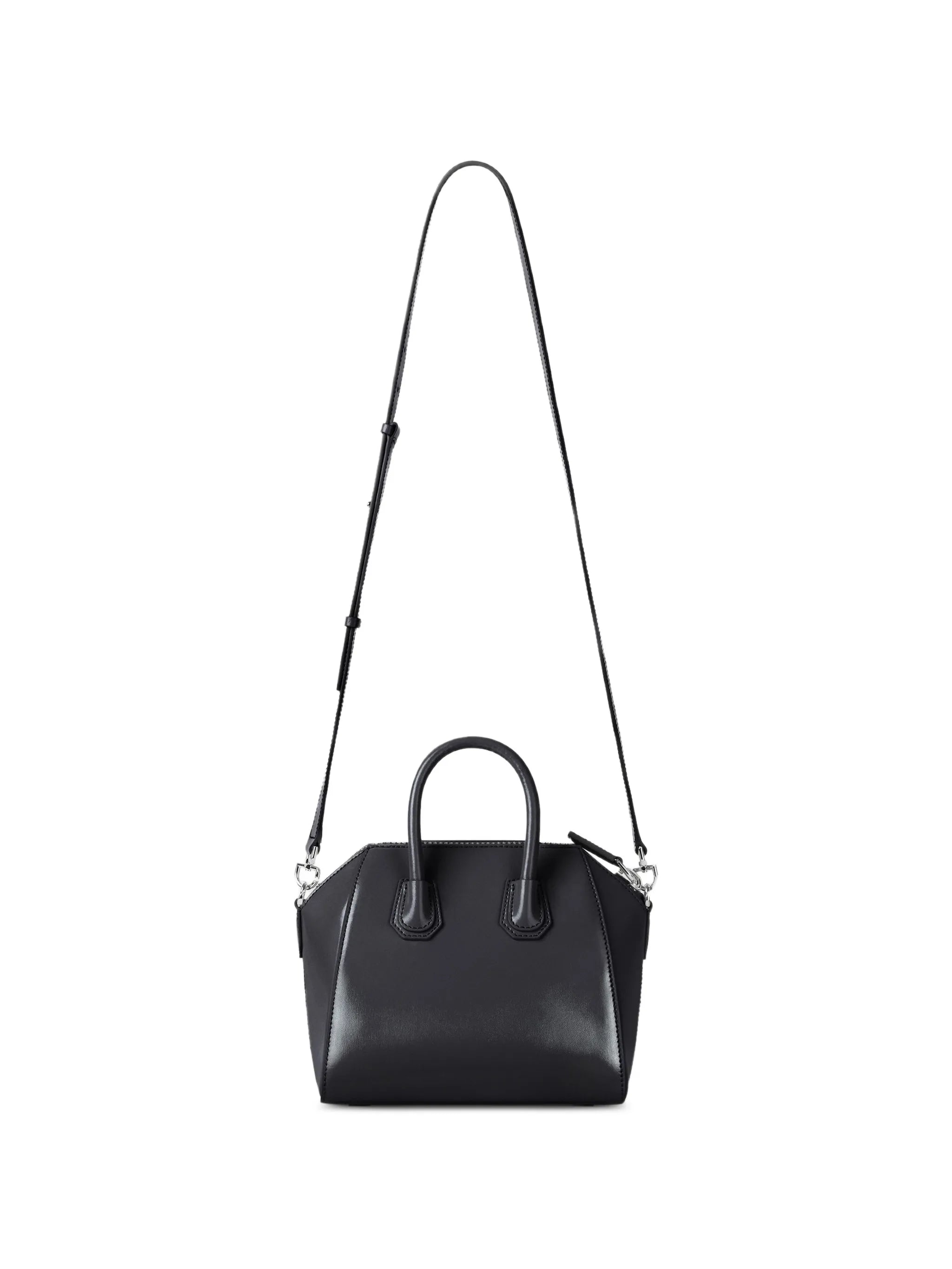 mini Antigona bag in Box leather