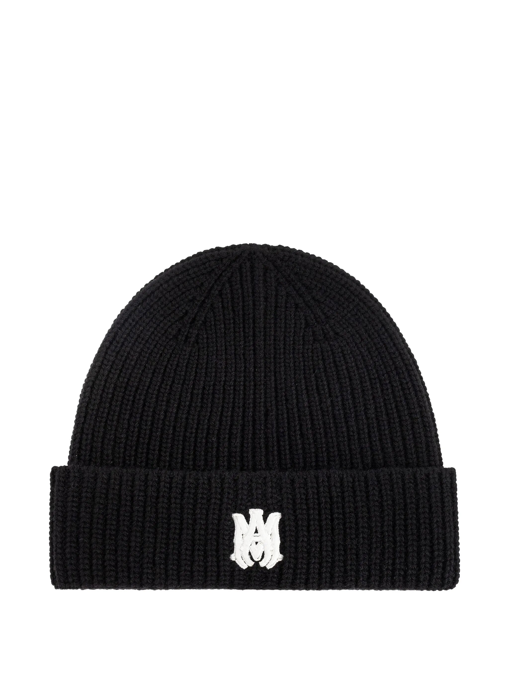 logo-patch beanie hat