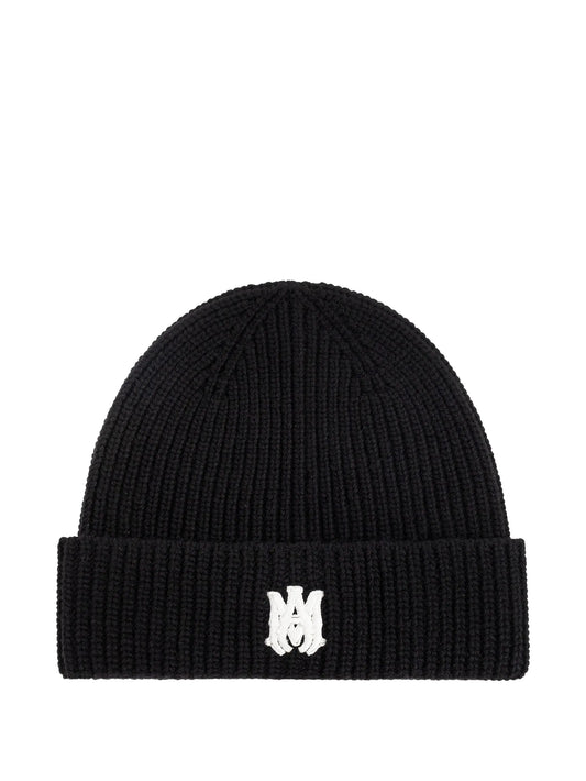 logo-patch beanie hat