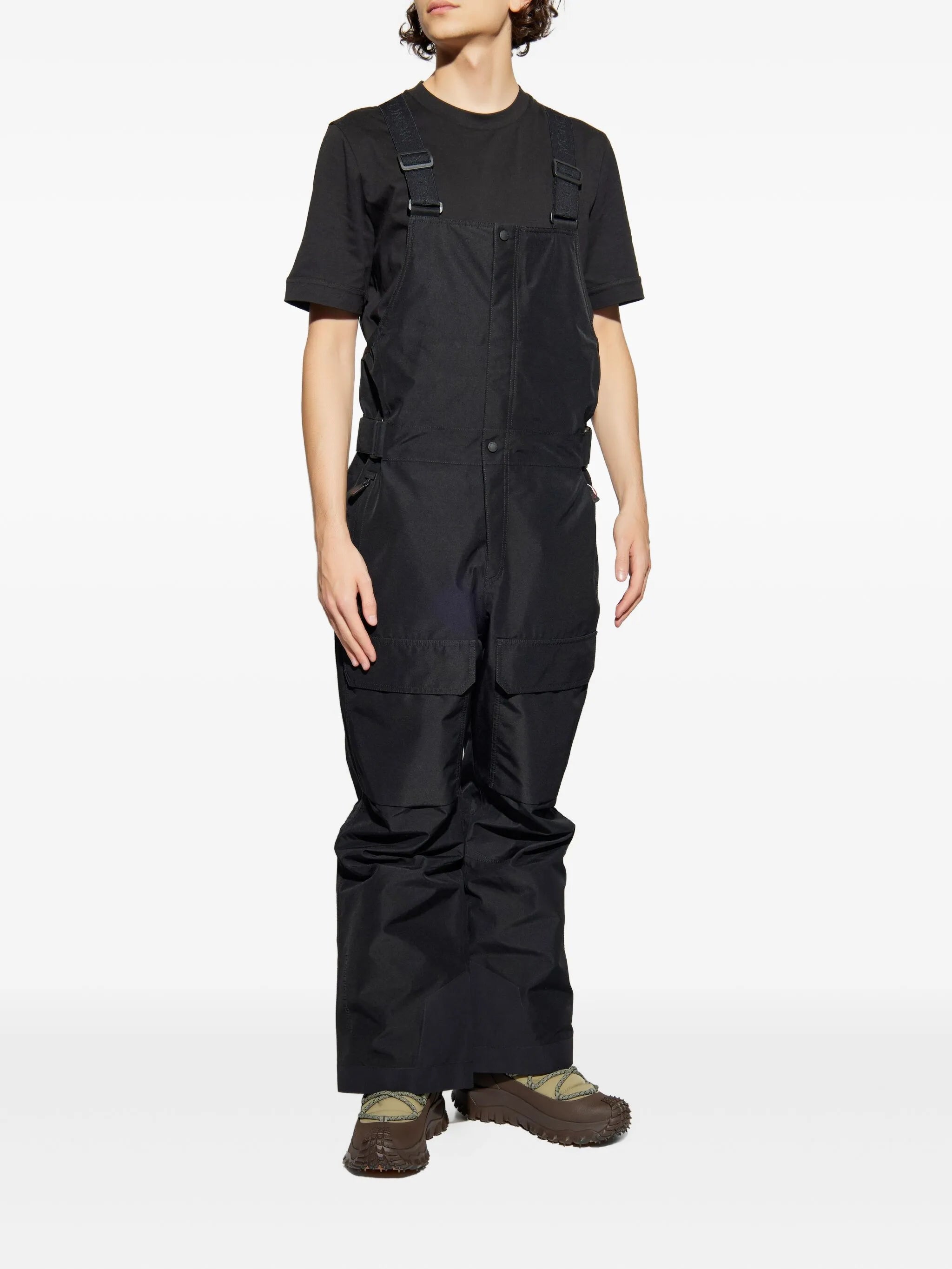 Padded Gore-Tex Ski Bib sleeveless jumpsuit