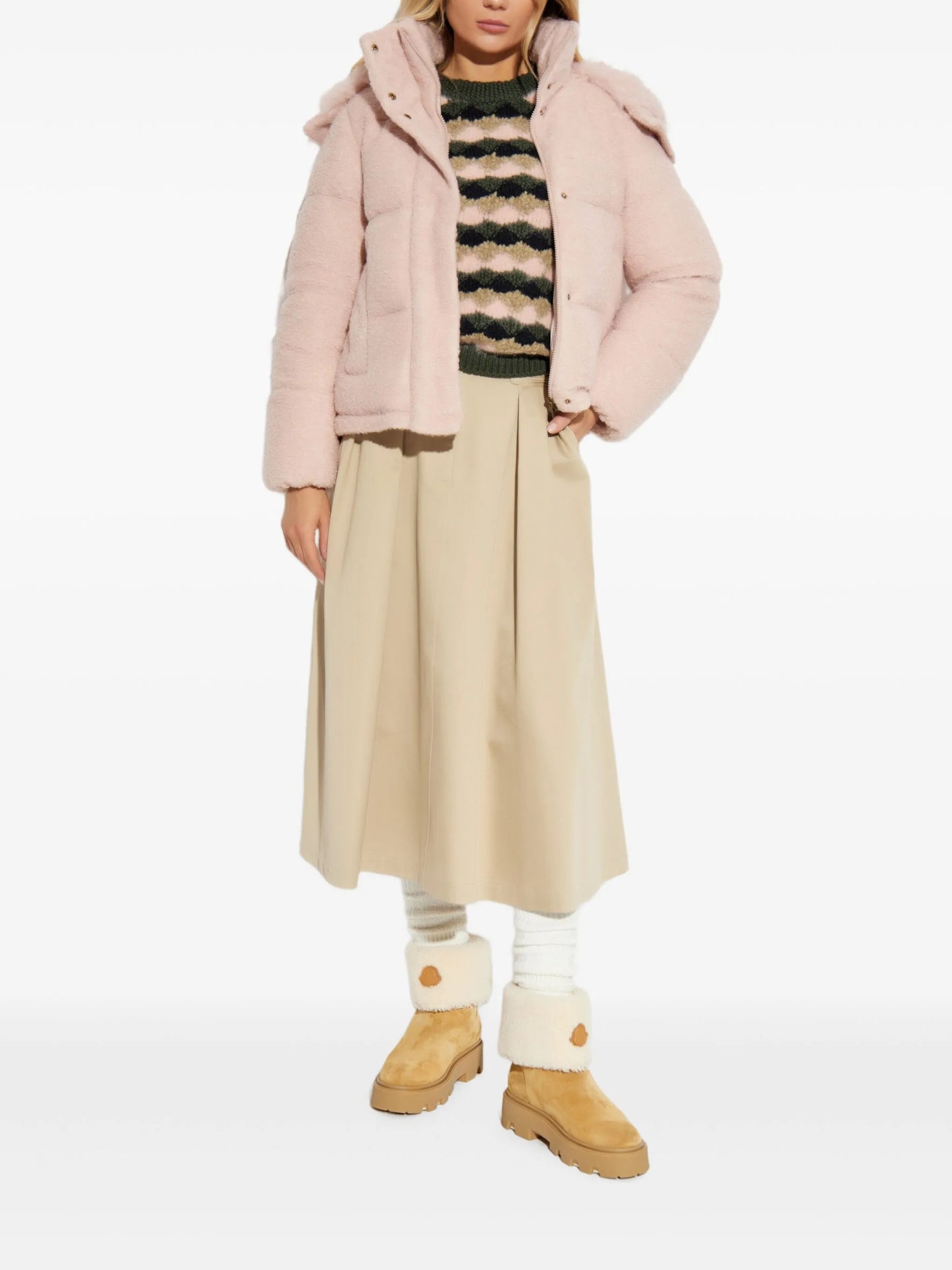 Virieu Bouclé padded jacket