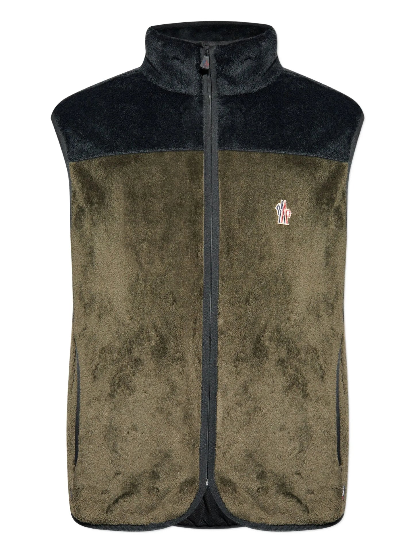 zip-fastening logo gilet