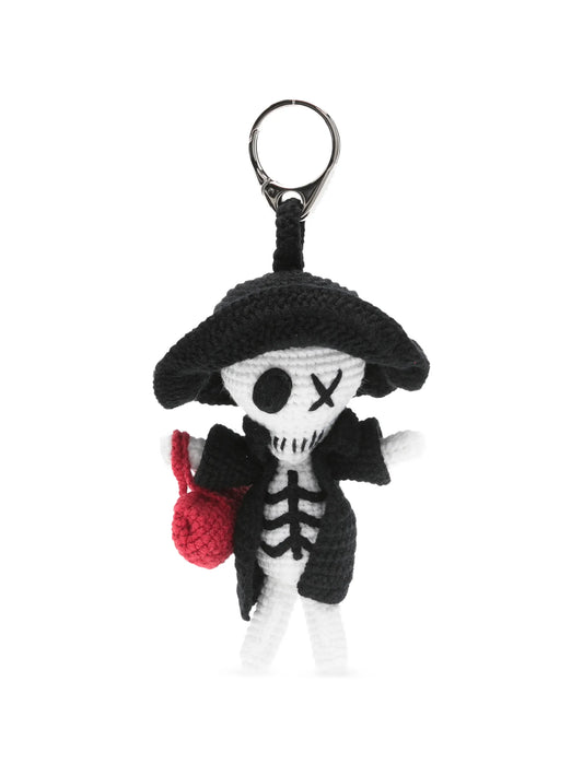 The Doll Artie manta crochet charm